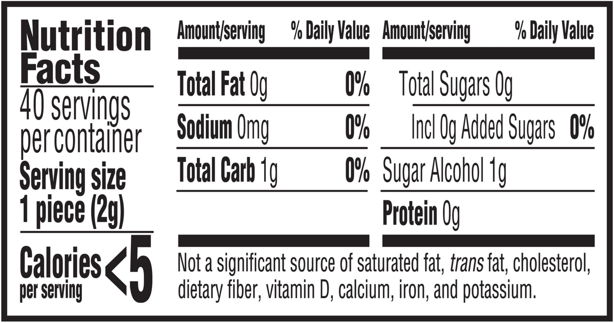 Trident Fresh Bottle of Gum product image