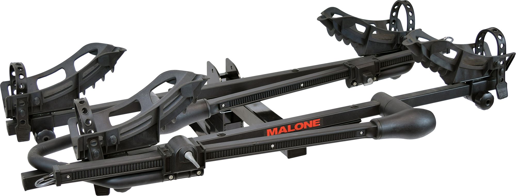 Malone Pilot HM2 - Hitch Mount Platform Expandable 2 Bike Carrier (2")