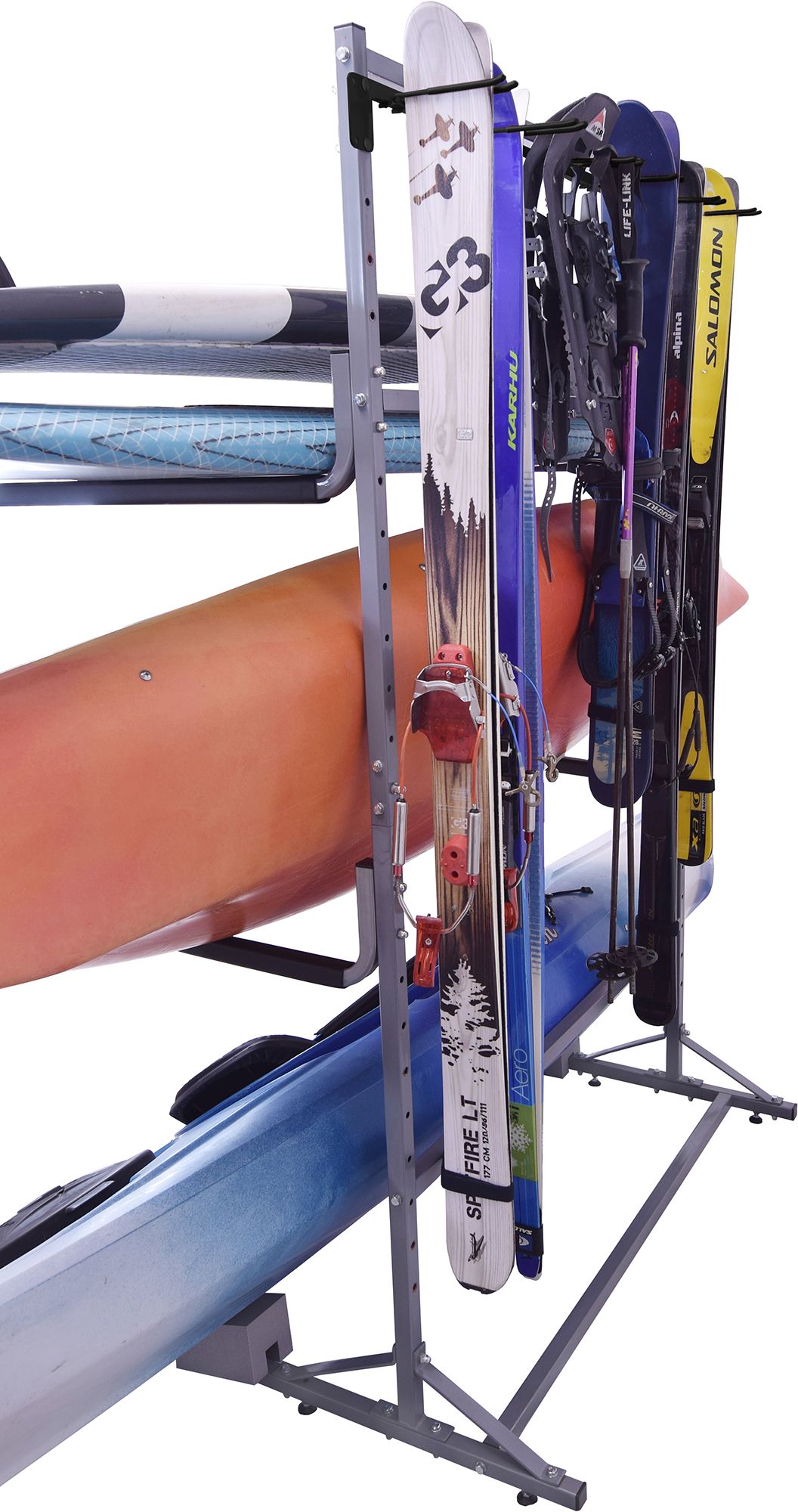 Malone Auto Racks FS Rack 2 Kayak - 2 Stand-Up Paddle Boards - 6 Ski Storage Rack product image