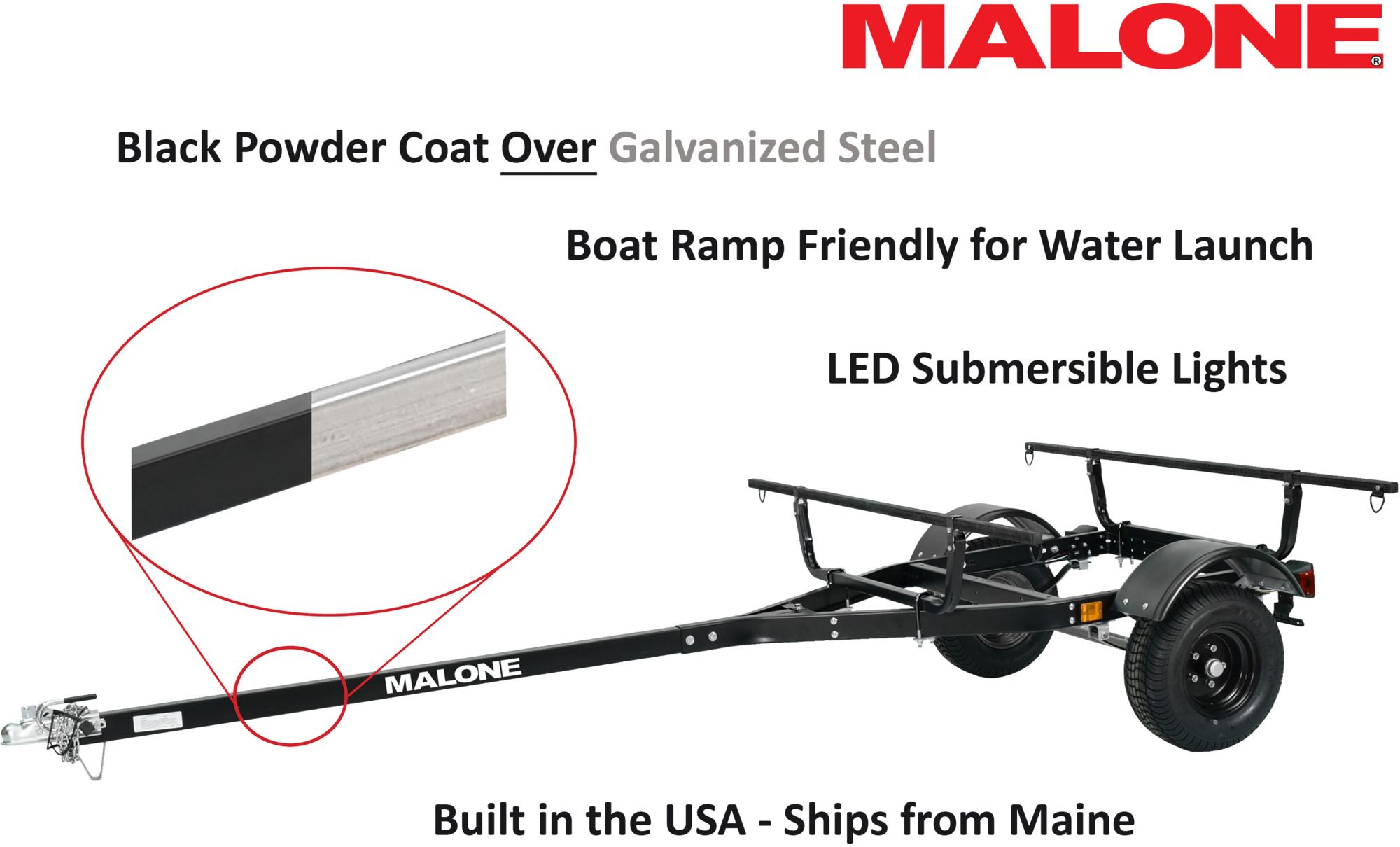 Malone MicroSport Off-Road Trailer product image