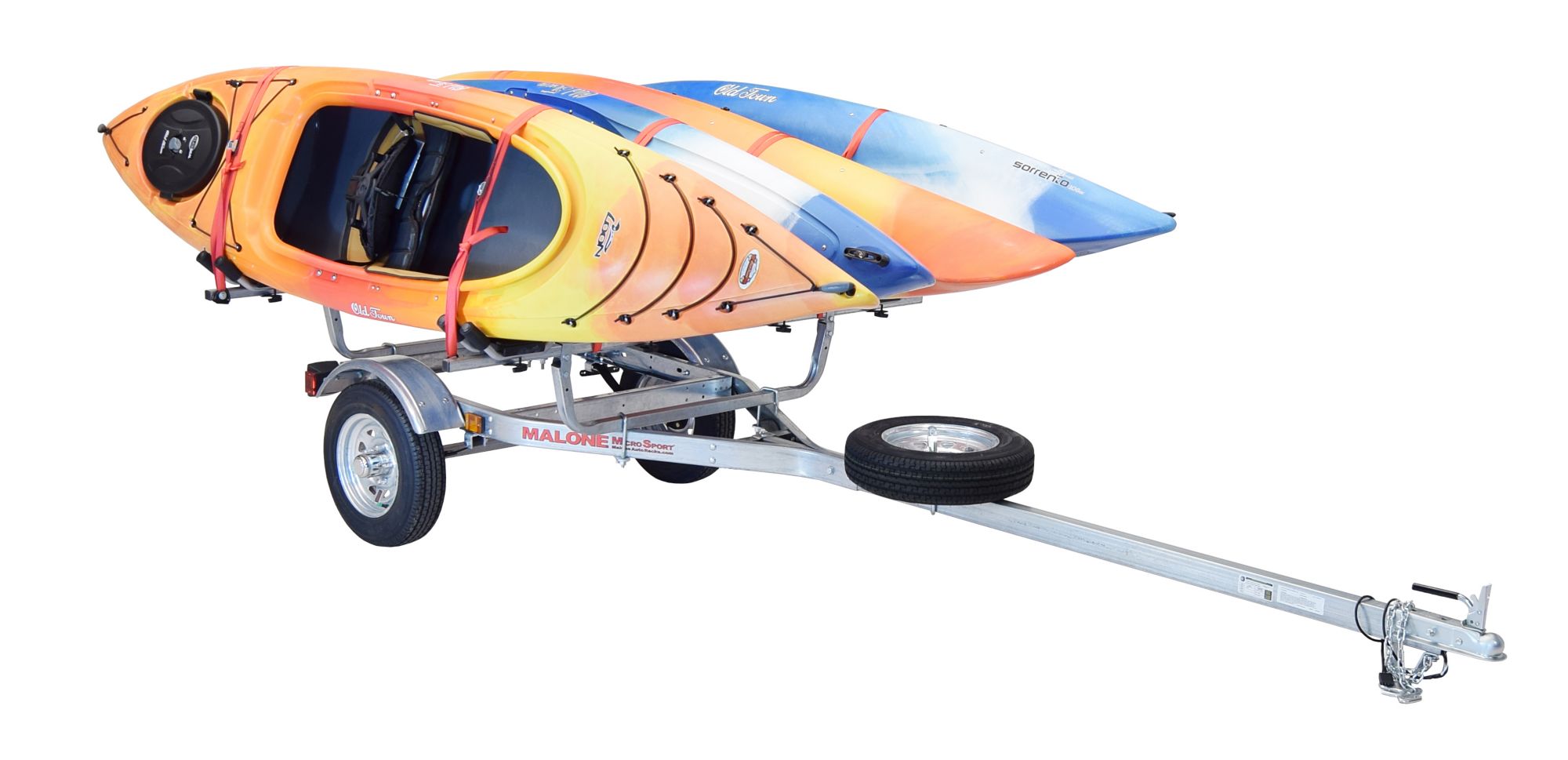 Malone J-Pro 2 Four Kayak MicroSport Trailer product image