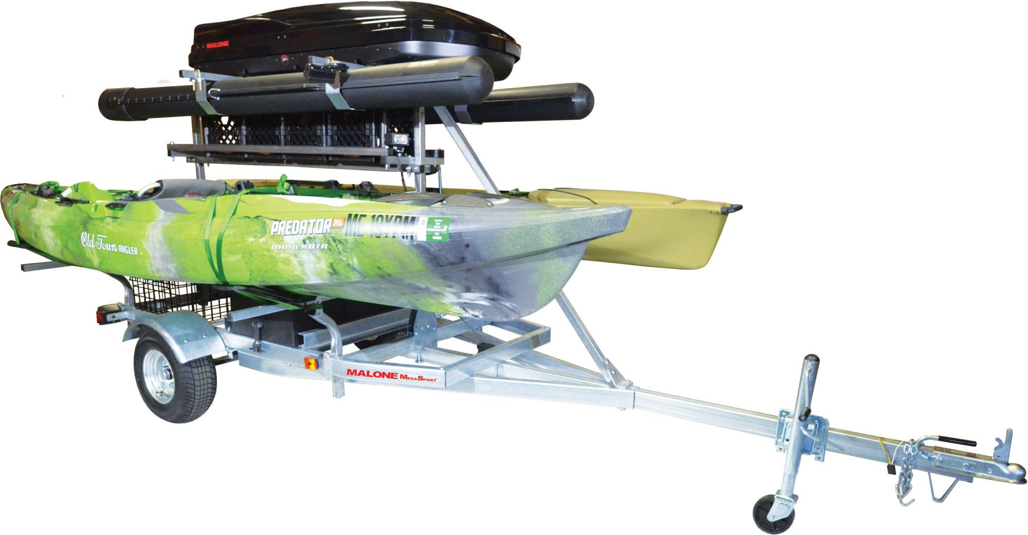 Malone MegaSport Kayak Trailer with Load Bars