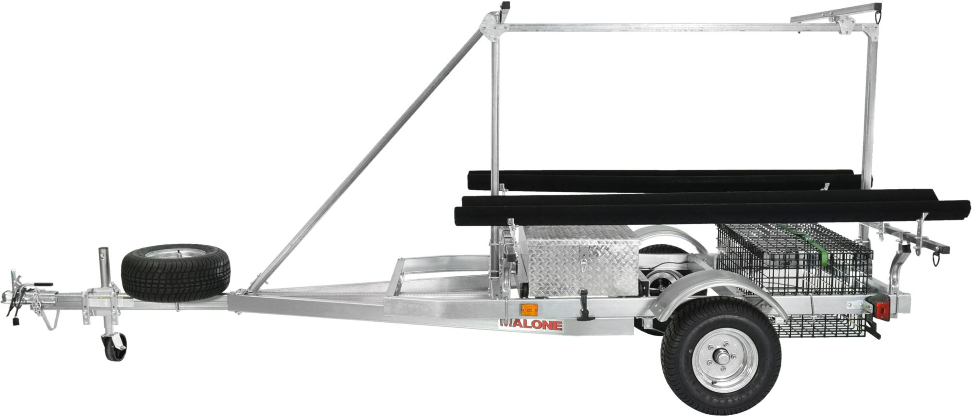 Malone Auto Racks MegaSport 2-Boat Bunk Style Trailer Set with Storage & 2nd Tier product image