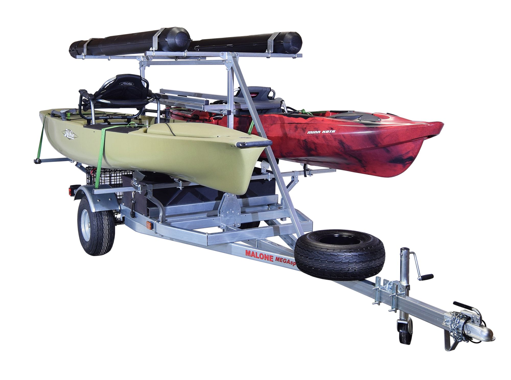 Malone MegaSport 2-Boat Ultimate Angler Package – Bunks