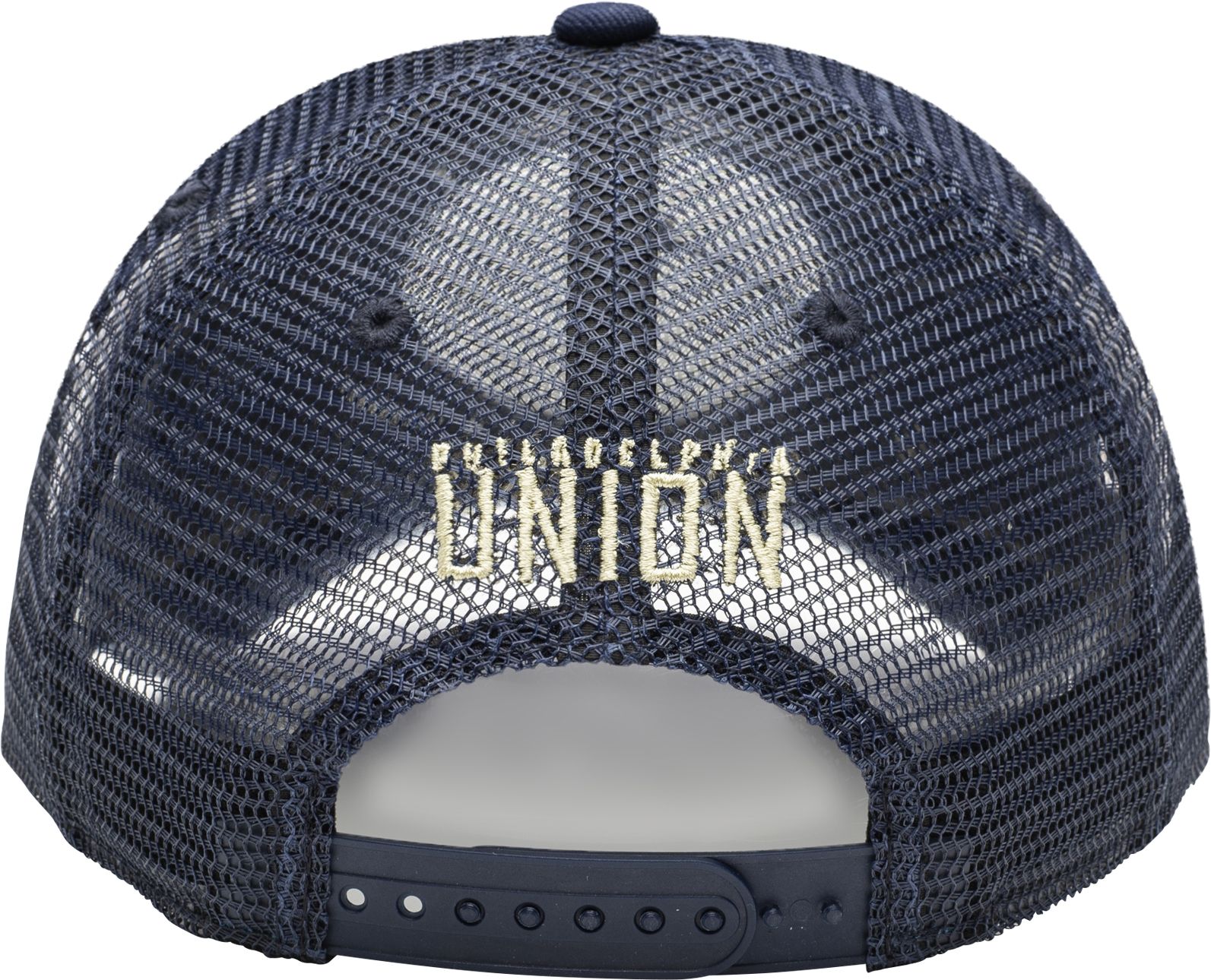 Fan Ink Adult Philadelphia Union Atmosphere Navy Trucker Hat product image
