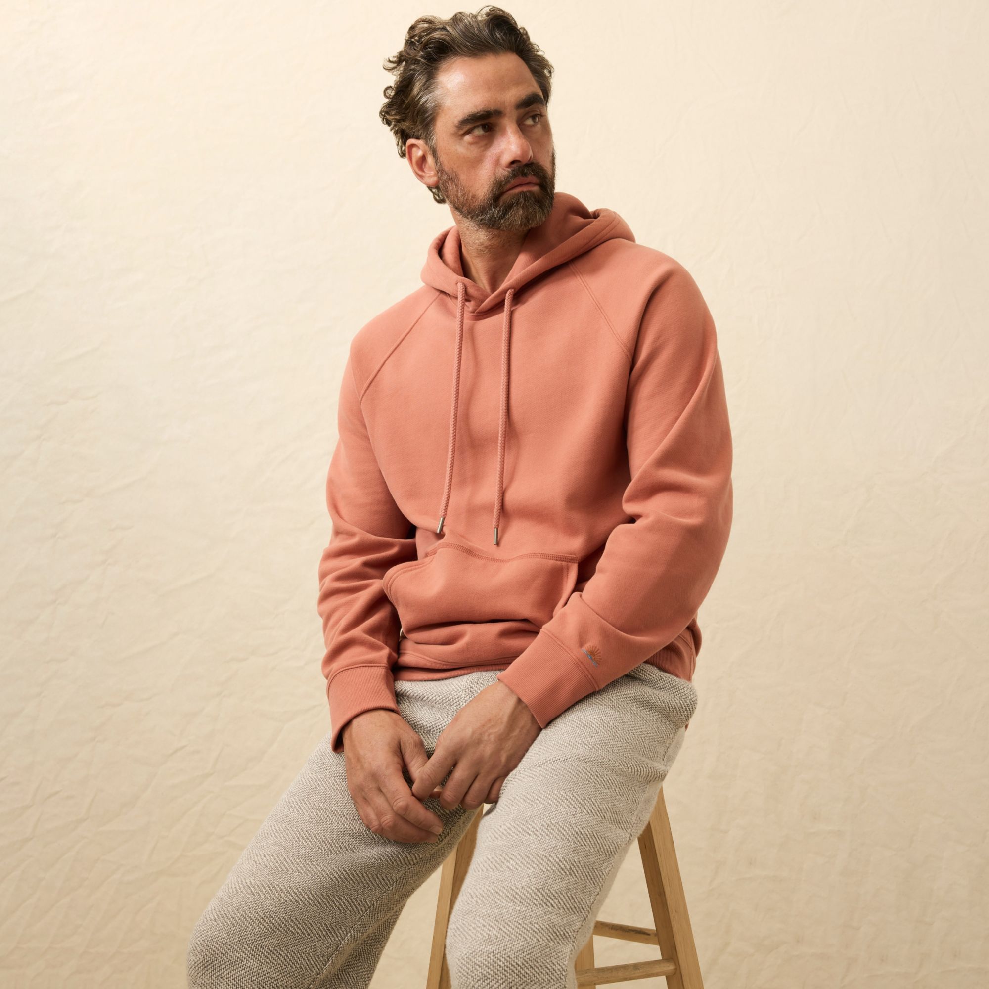 Faherty Men's High Standard Fleece Hoodie product image
