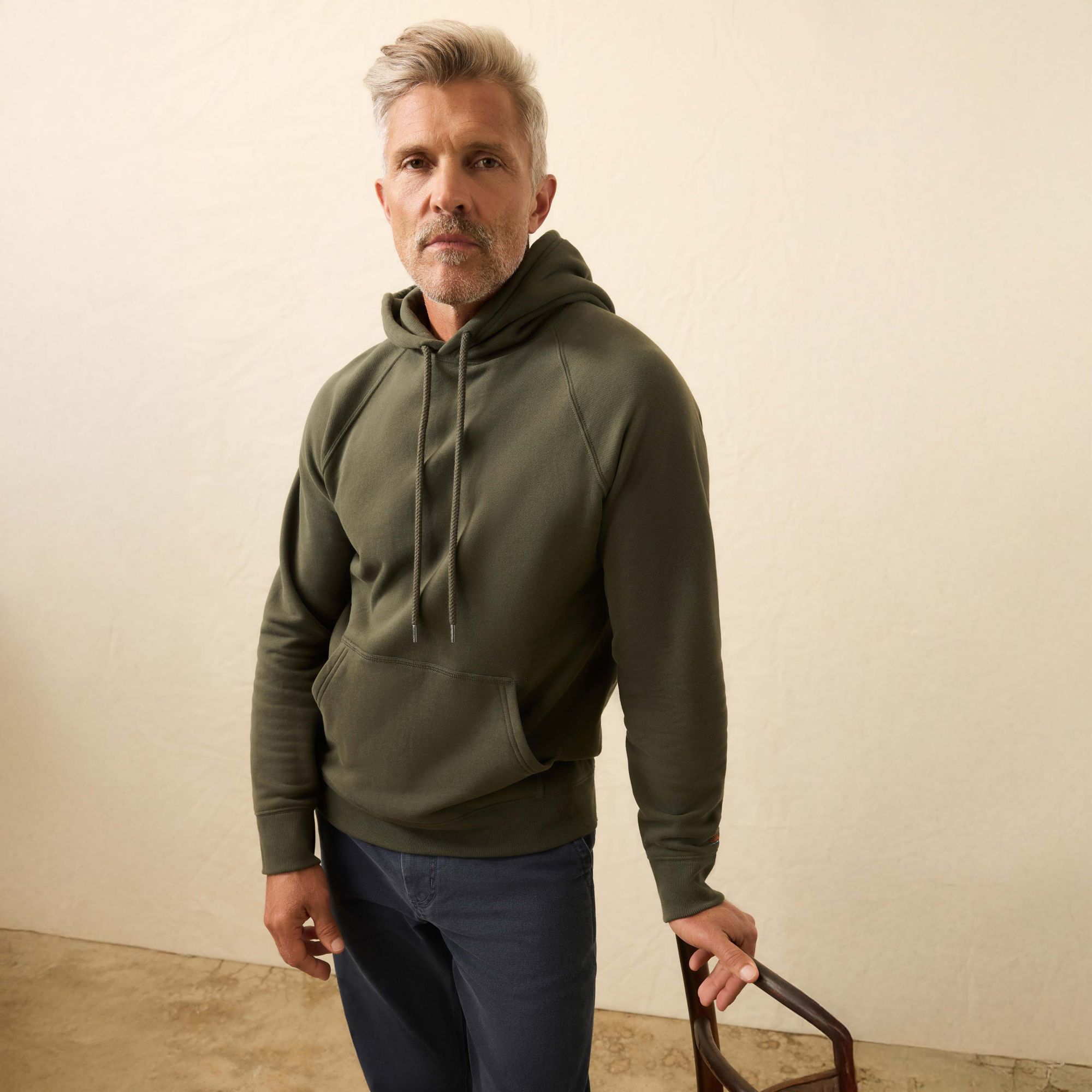 Faherty Men's High Standard Fleece Hoodie product image