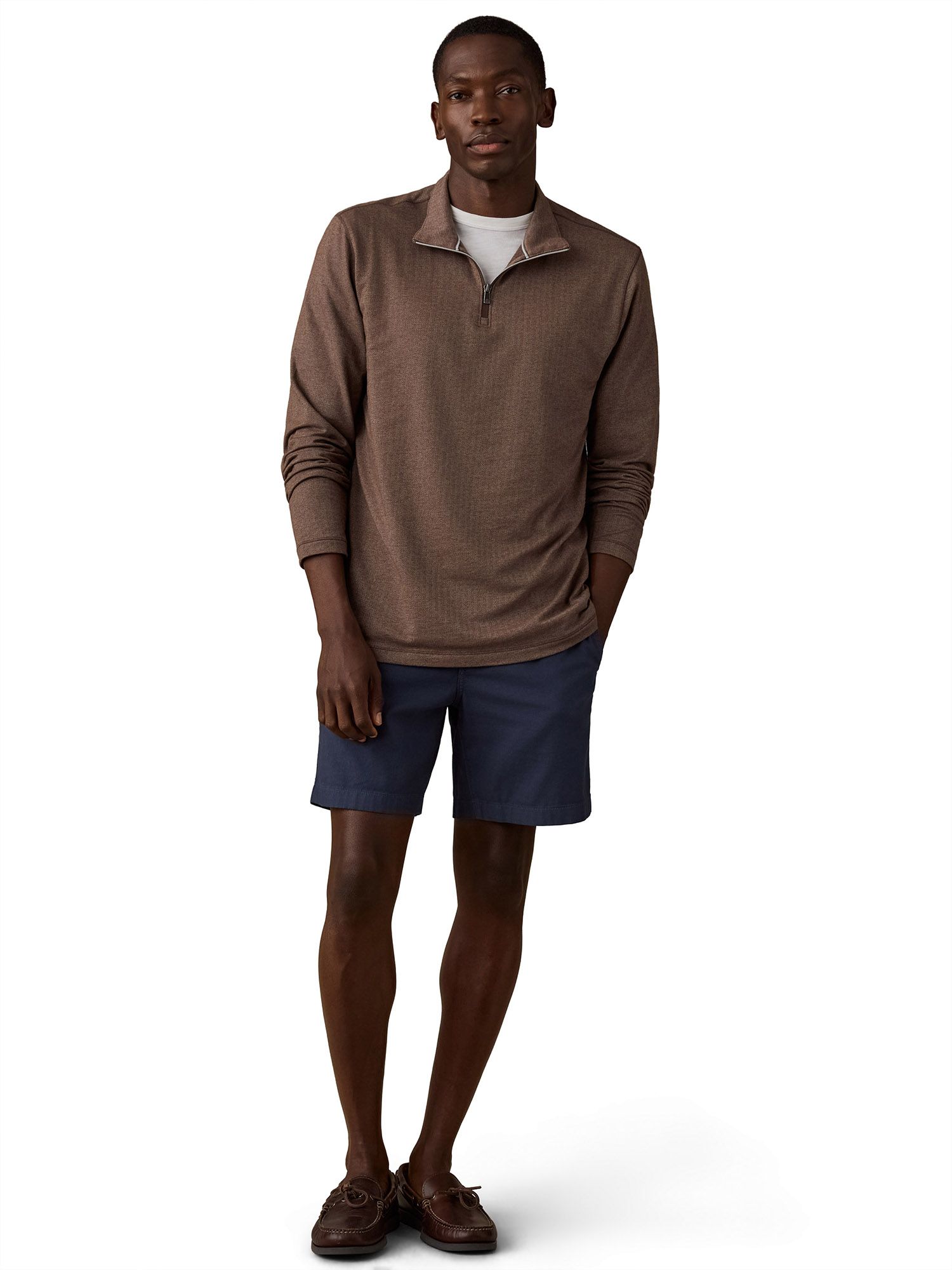 Faherty Men's  Movement 1/4 Zip Sweatshirt product image