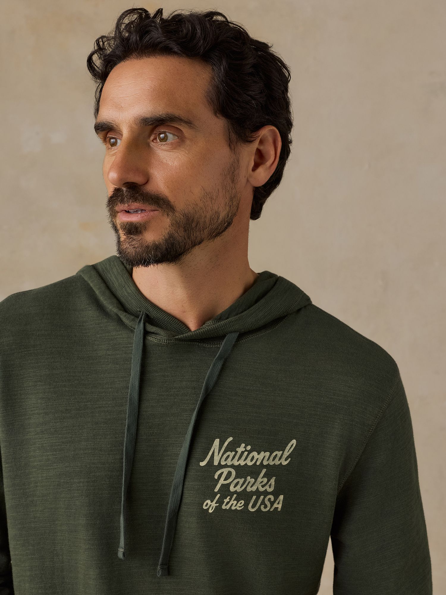 Faherty Men's National Parks Sunwashed Slub Hoodie product image