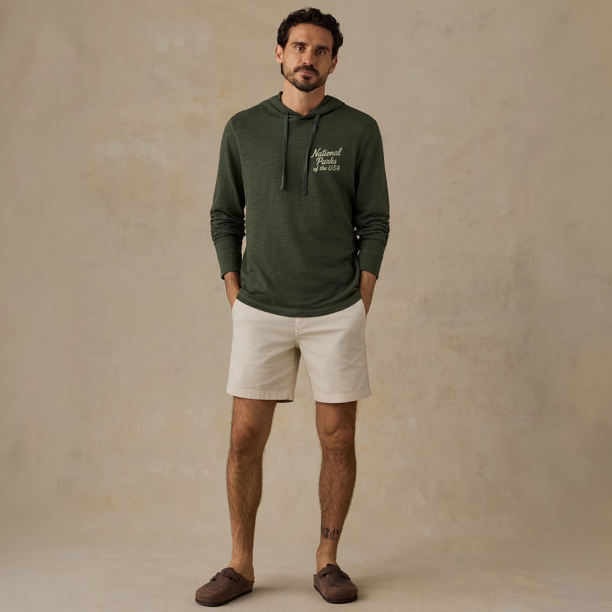 Faherty Men's National Parks Sunwashed Slub Hoodie product image