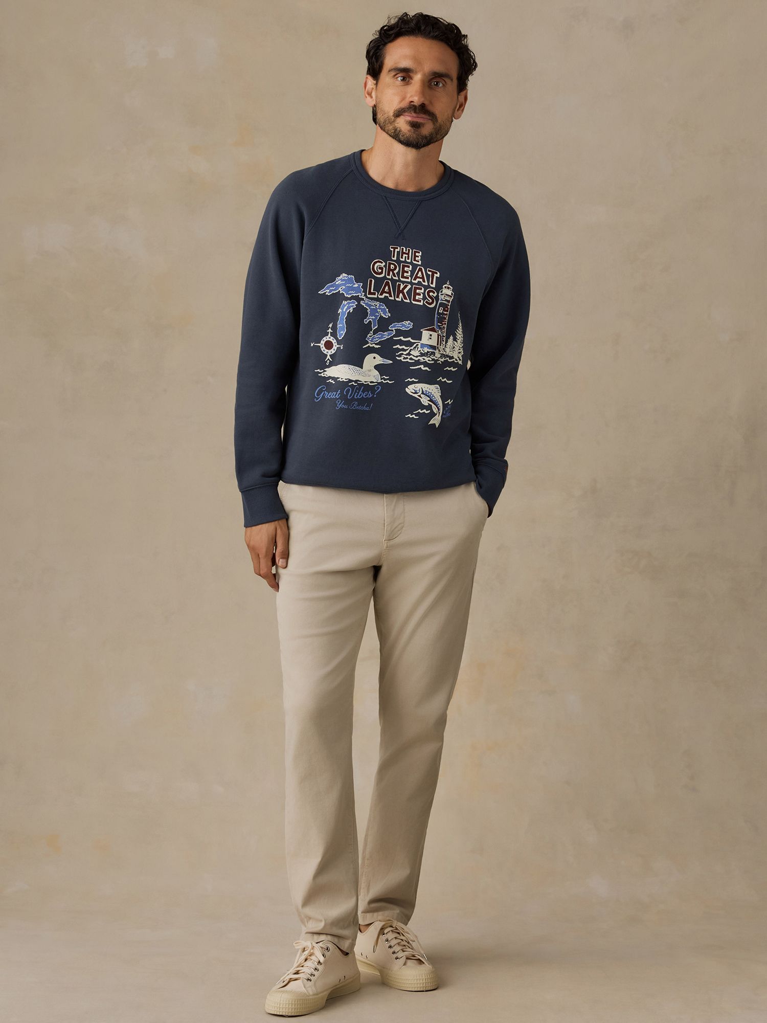Faherty Men's Parks Great Lakes Crew product image