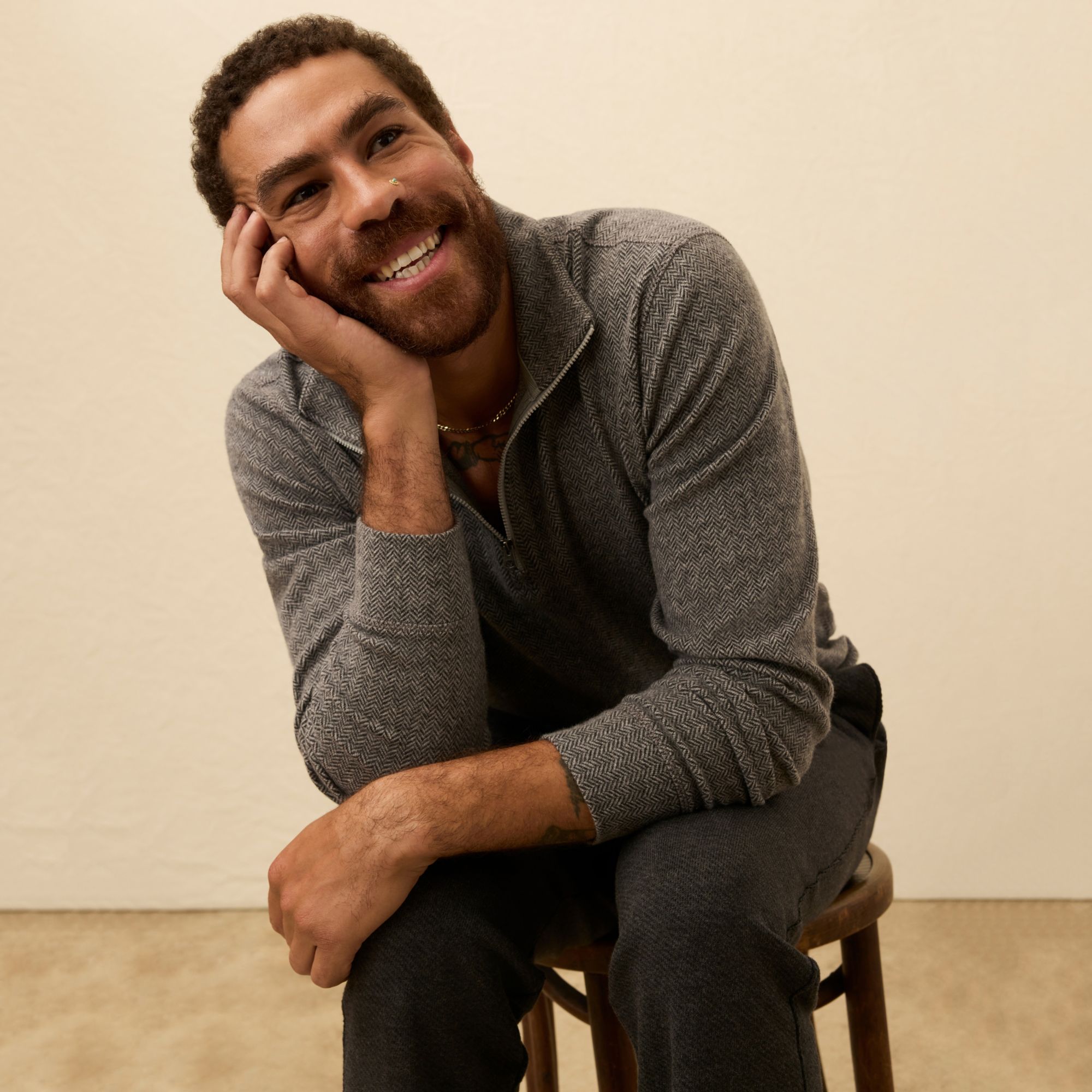 Faherty Men's Legend 1/4-Zip Sweater product image