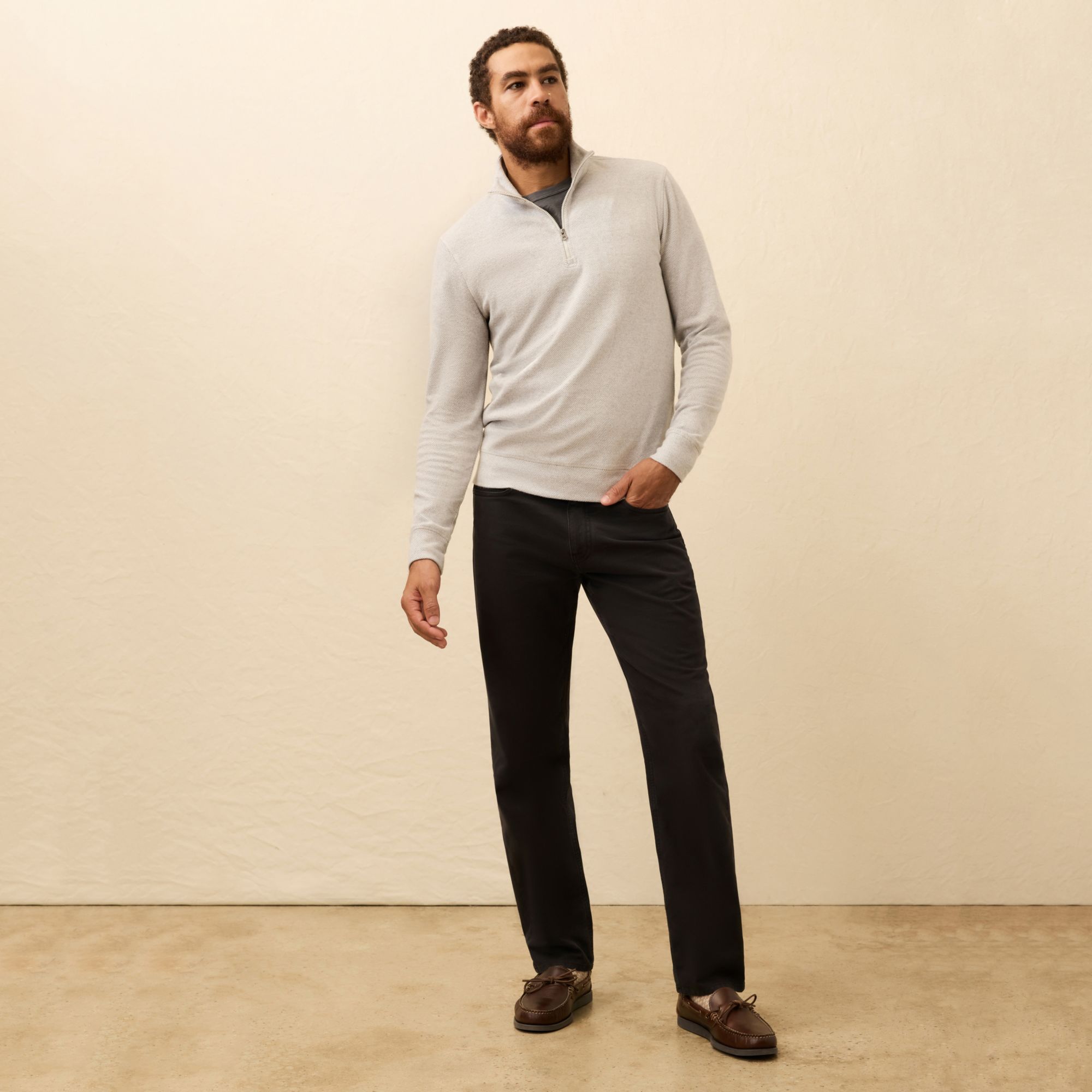 Faherty Men's Legend 1/4-Zip Sweater product image