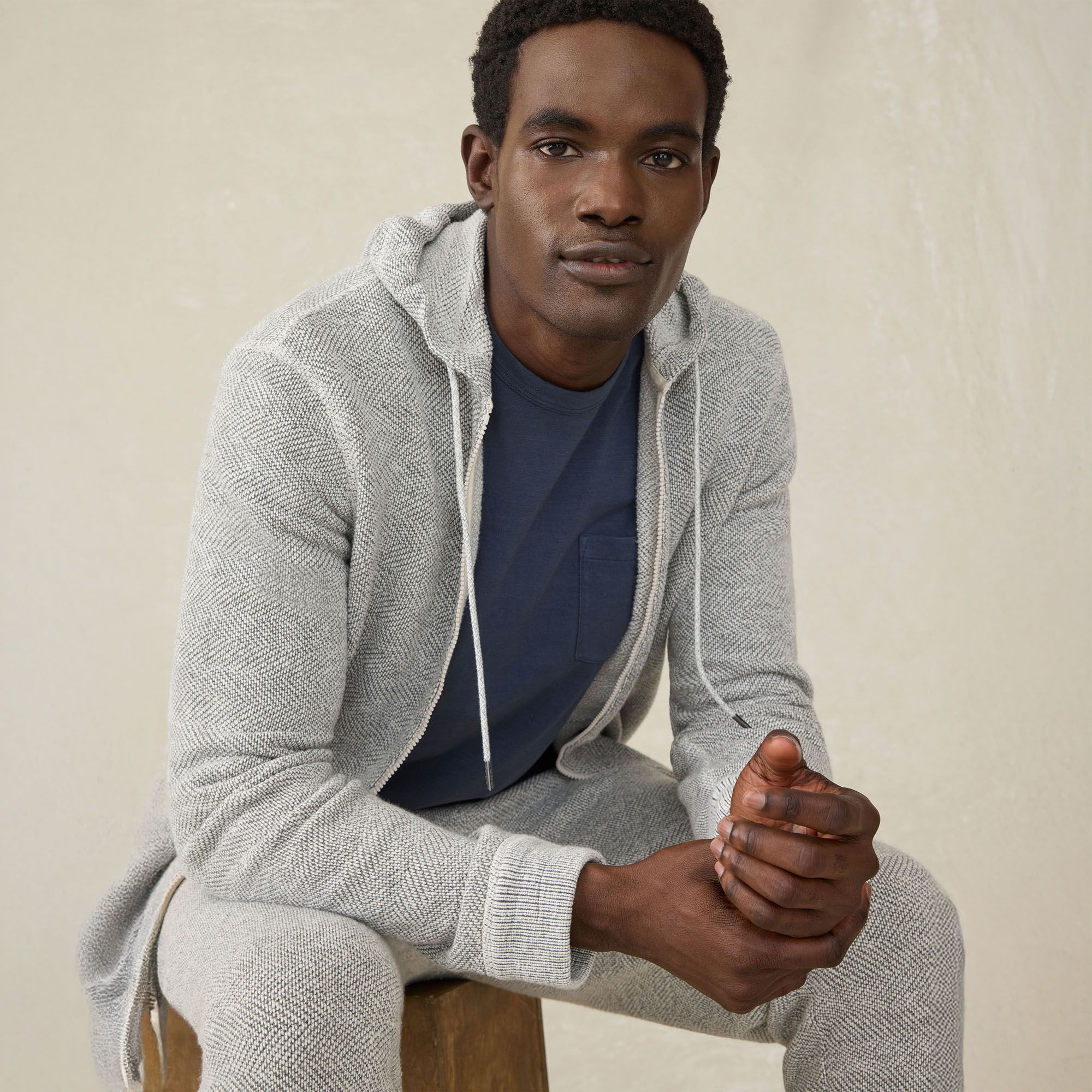 Faherty Men's Whitewater Full-Zip Hoodie product image