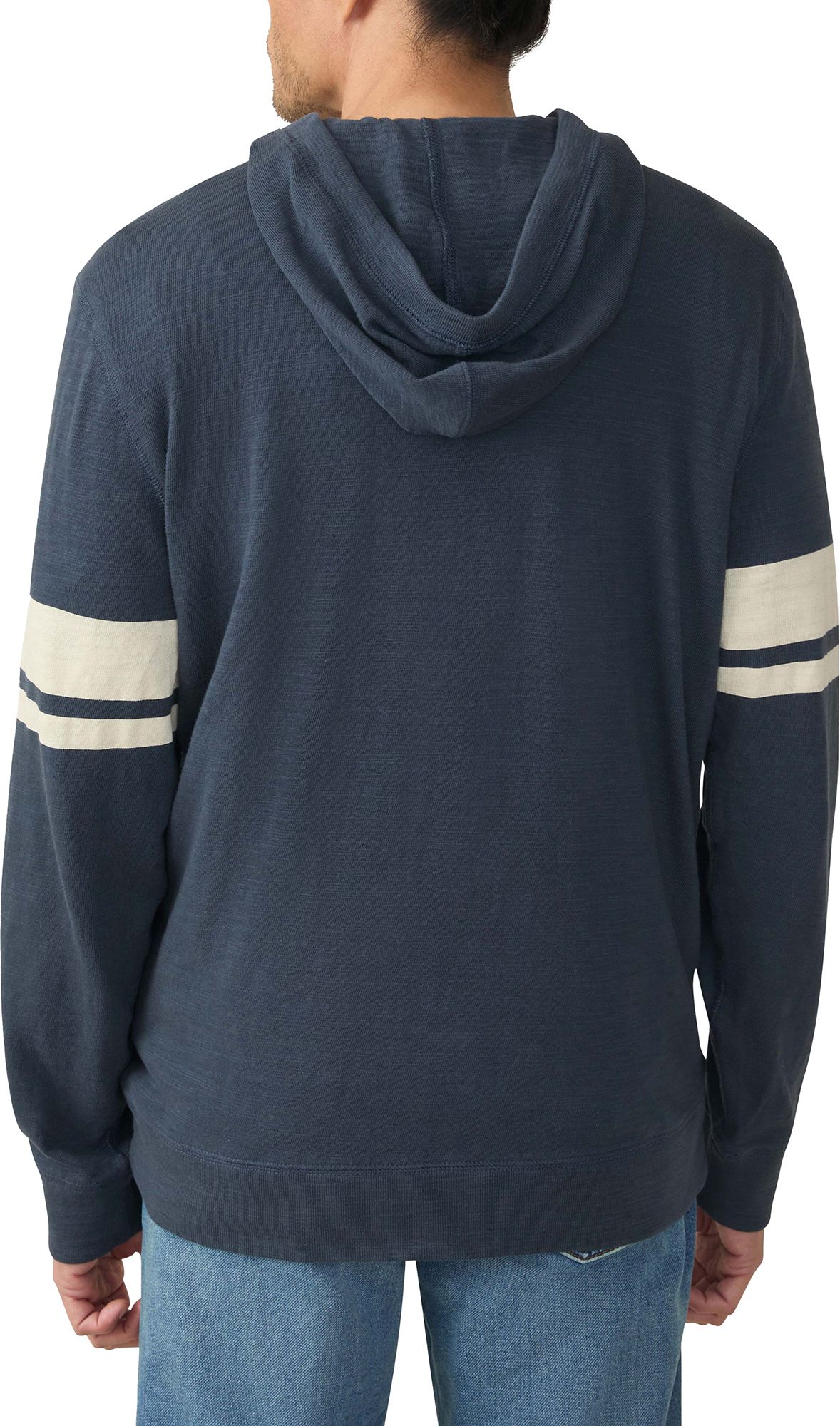 Faherty Men's Sunwashed Stripe Slub Hoodie product image