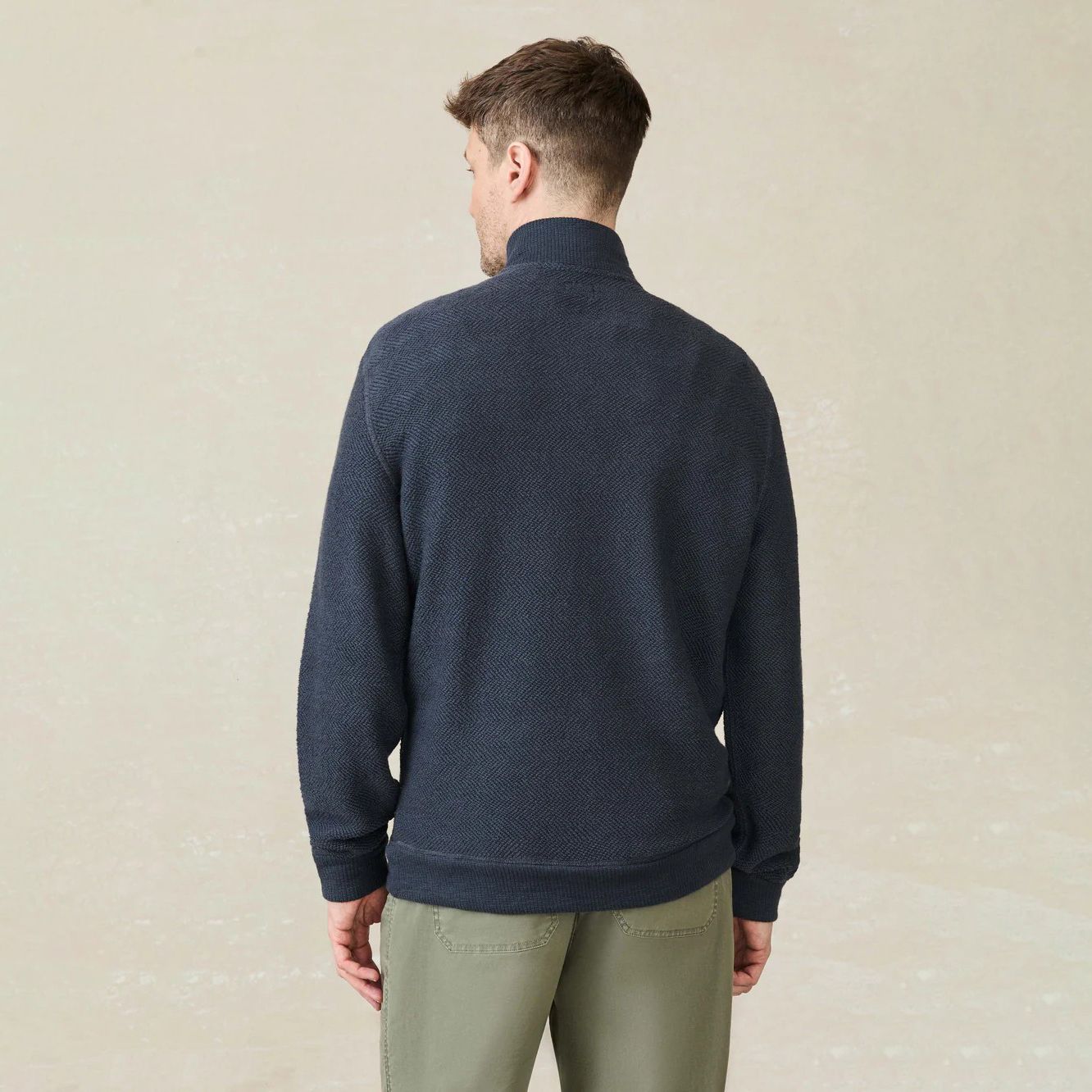 Faherty Men's Whitewater 1/2 Zip Hoodie product image