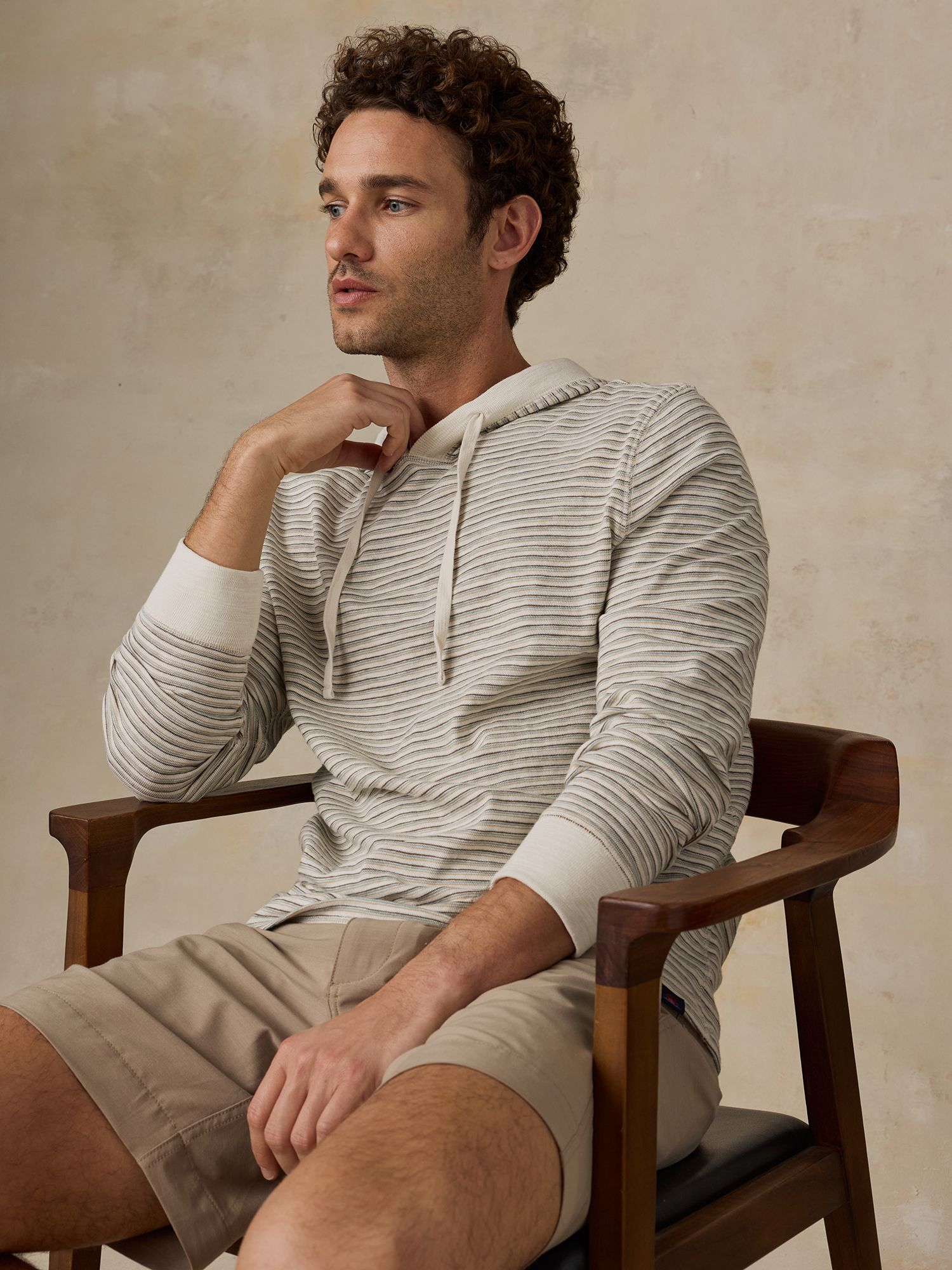 Faherty Men's Sunwashed Slub Hoodie product image