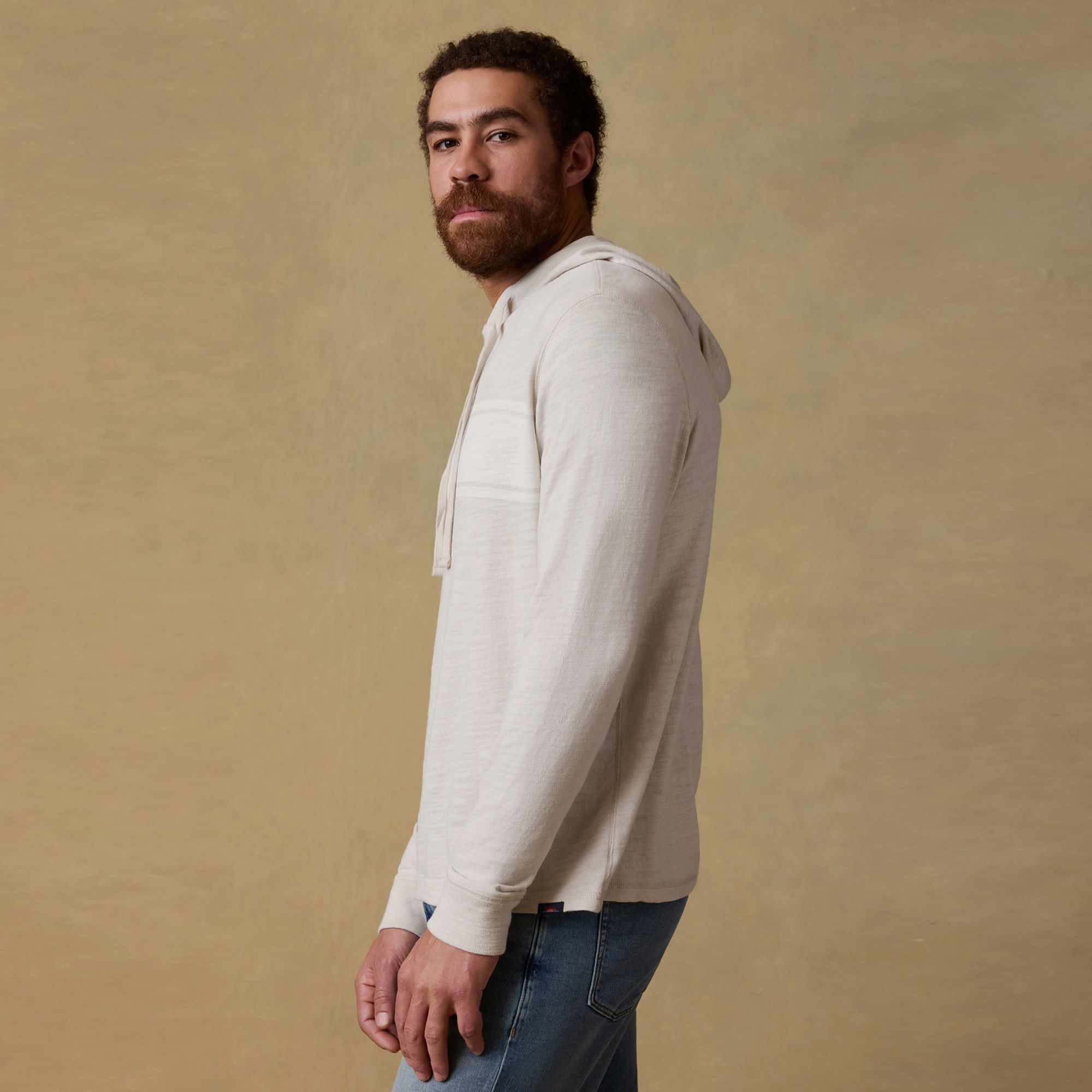 Faherty Men's Sunwashed Slub Hoodie product image