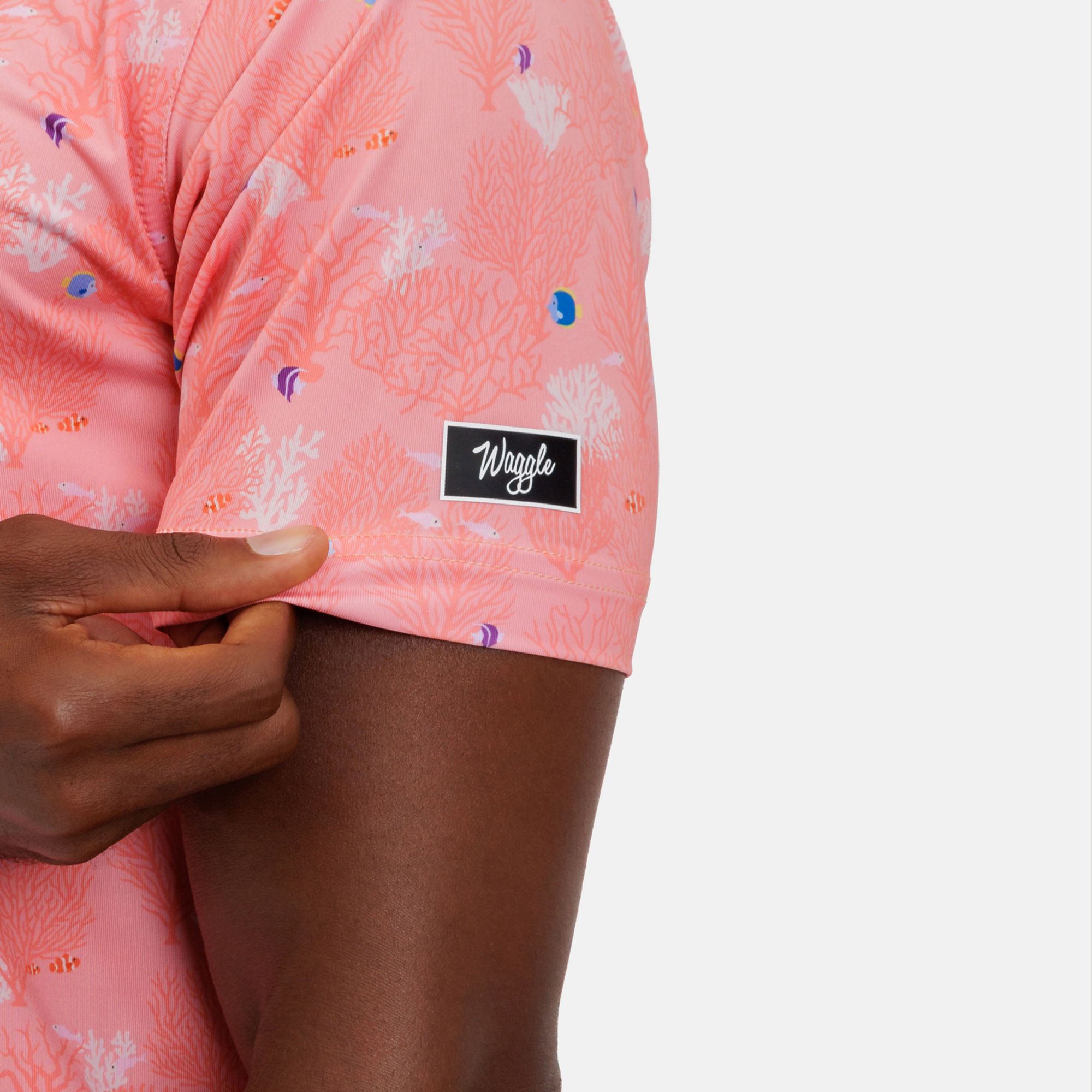 Waggle Men's The Reef Golf Polo product image