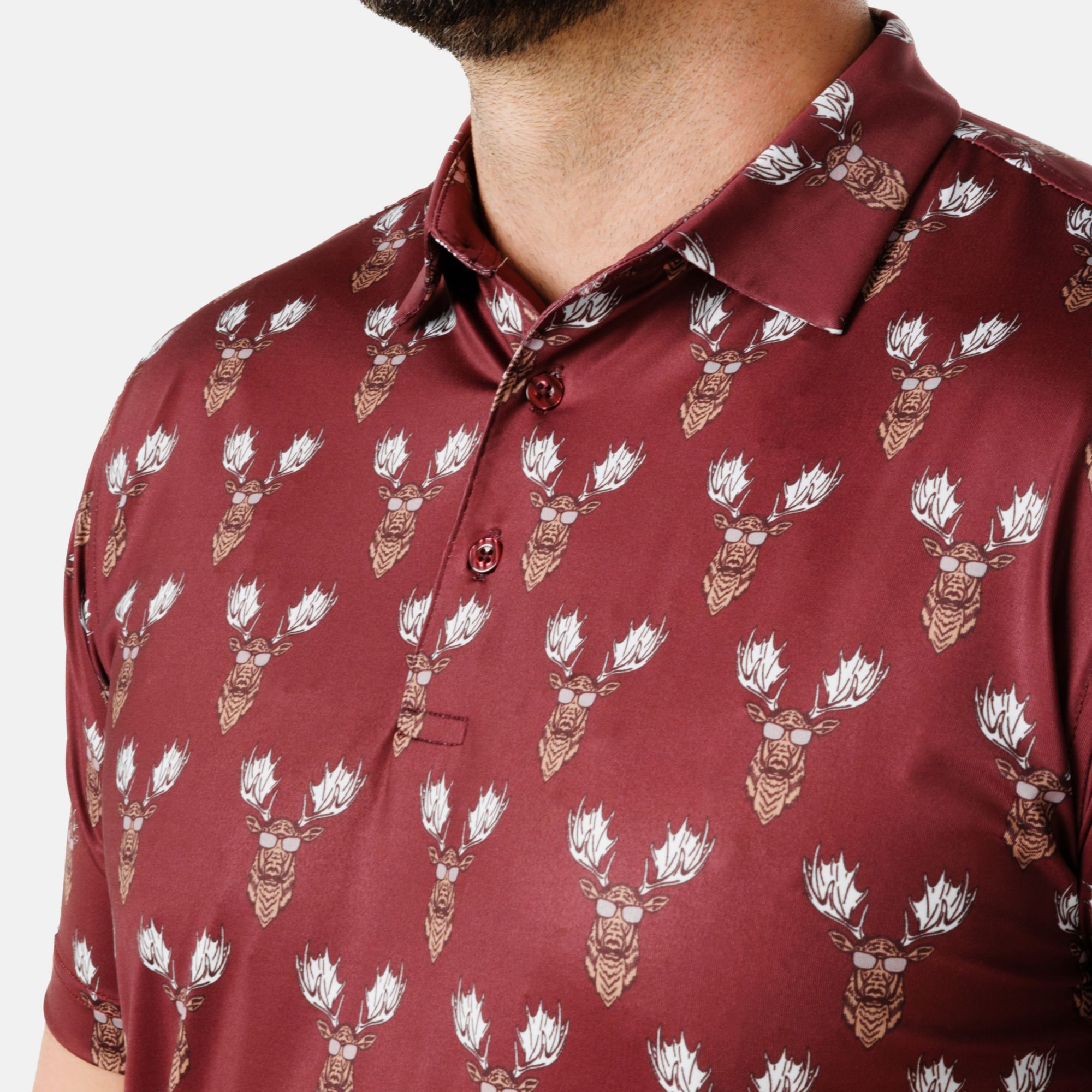 Waggle Men's Rack Star Golf Polo product image