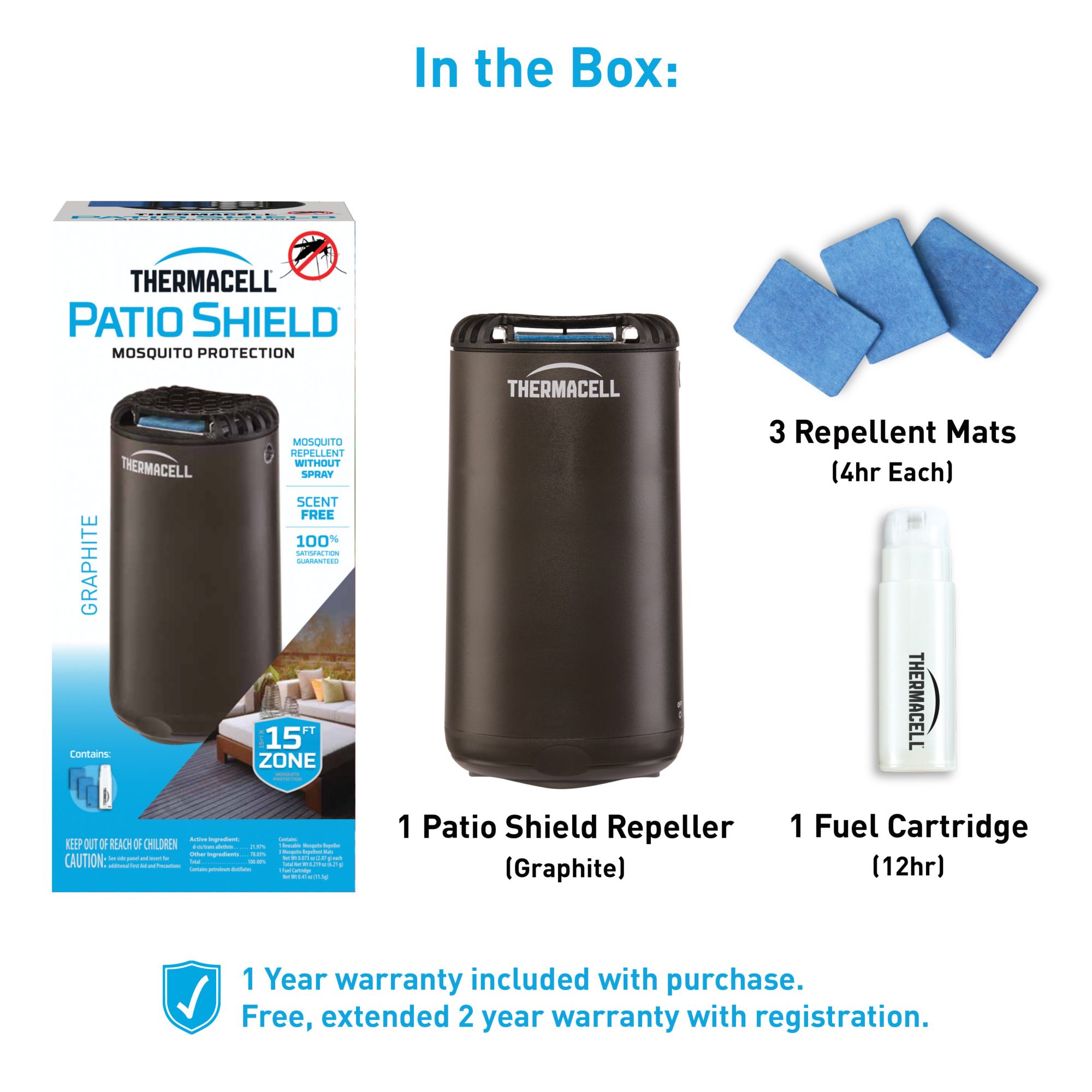 Thermacell Patio Shield Mosquito Repeller