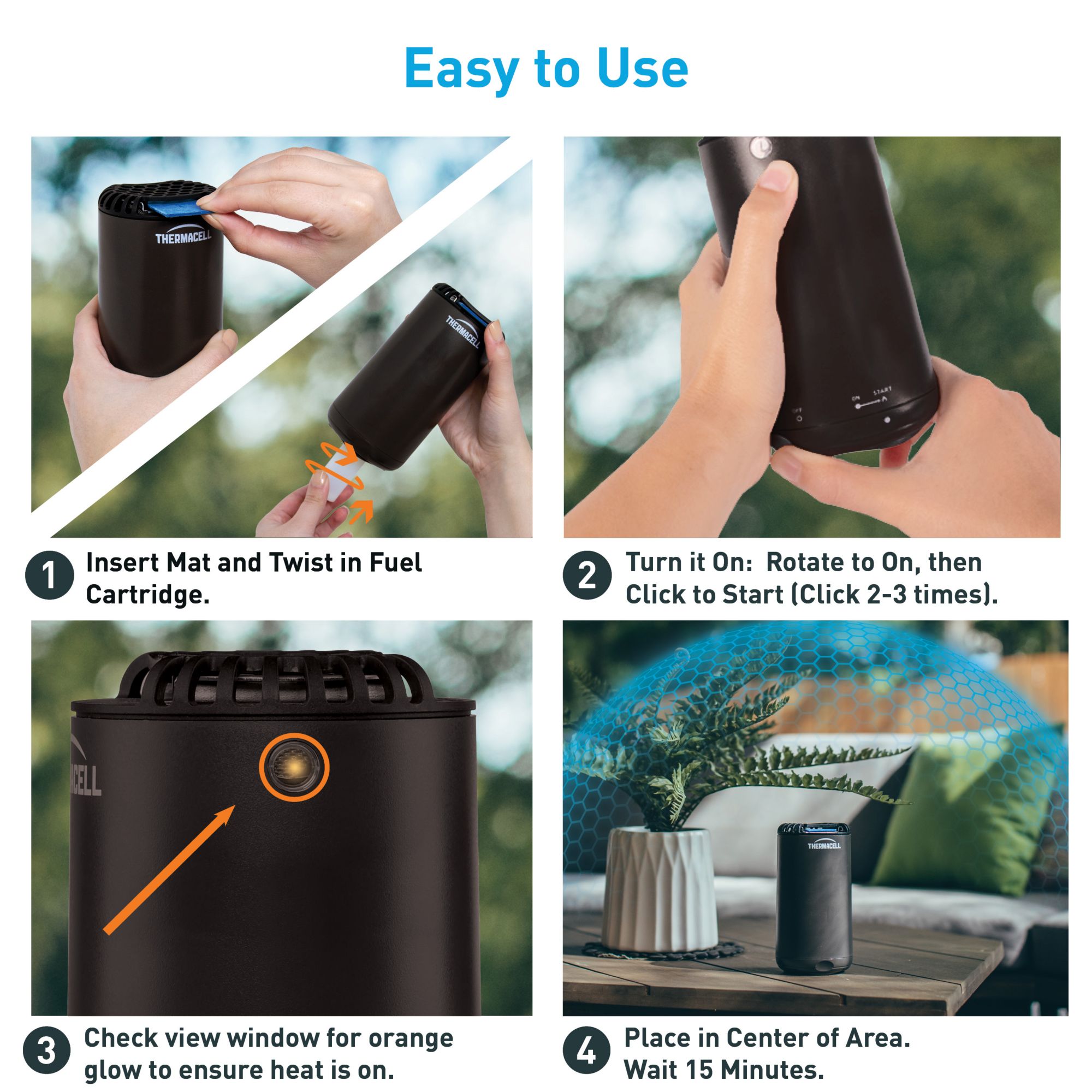 Thermacell Patio Shield Mosquito Repeller product image