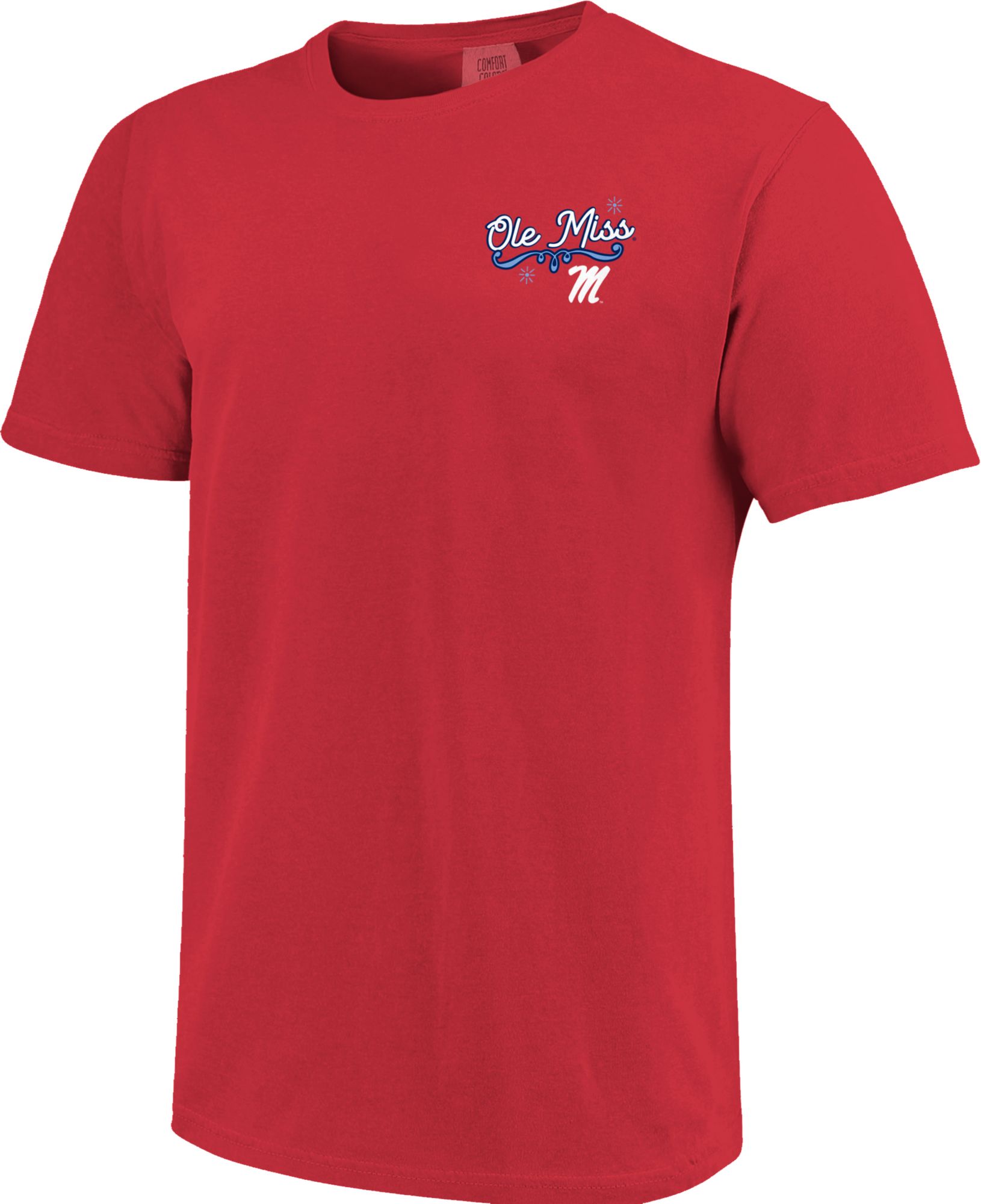 Image One Women's Ole Miss Rebels Red Doodles T-Shirt product image