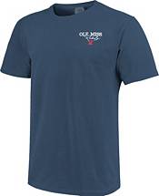 Image One Men's Ole Miss Rebels Blue Stars N Stripes T-Shirt product image