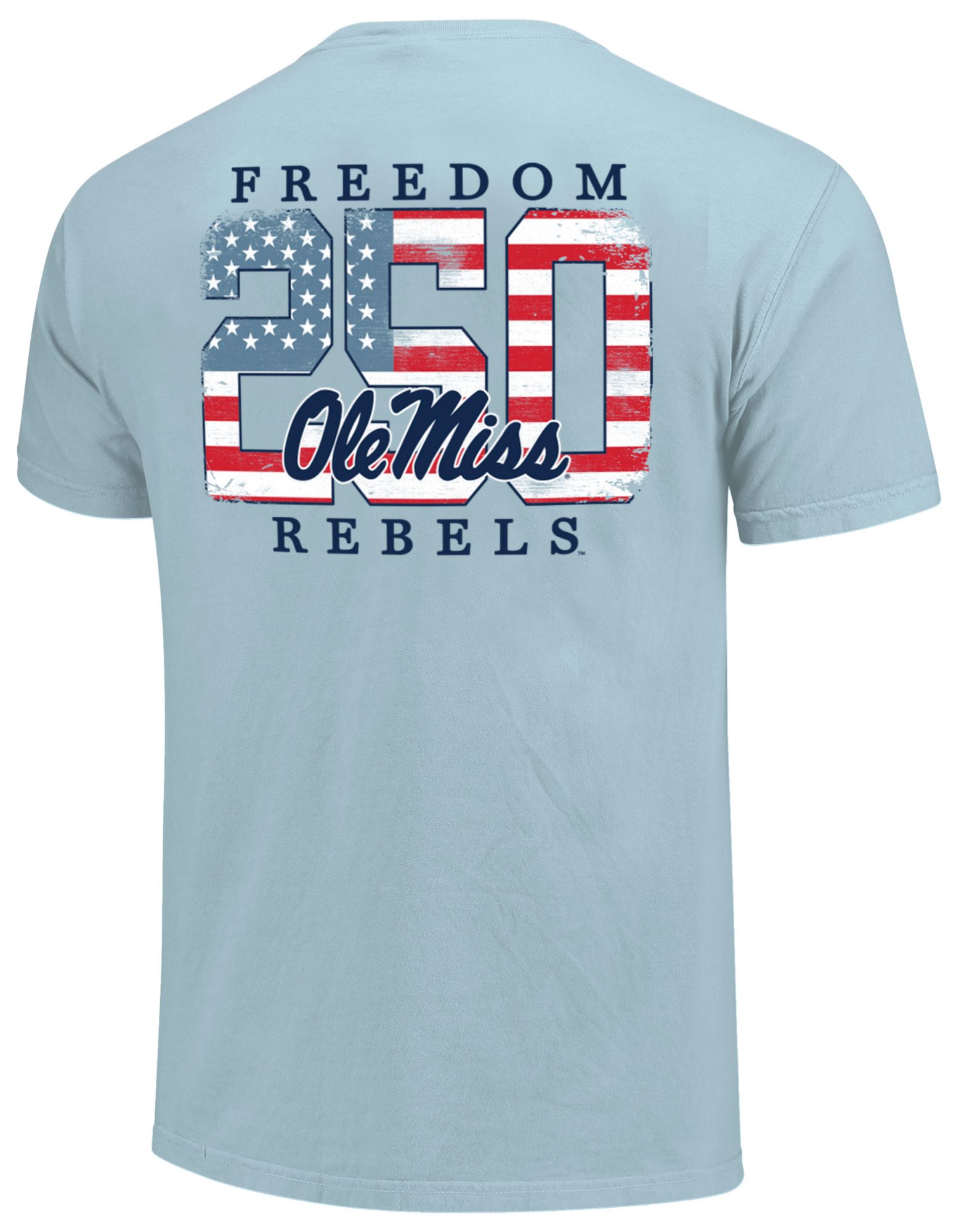 Image One Men's Ole Miss Rebels Chambray Mascot 250 T-Shirt product image