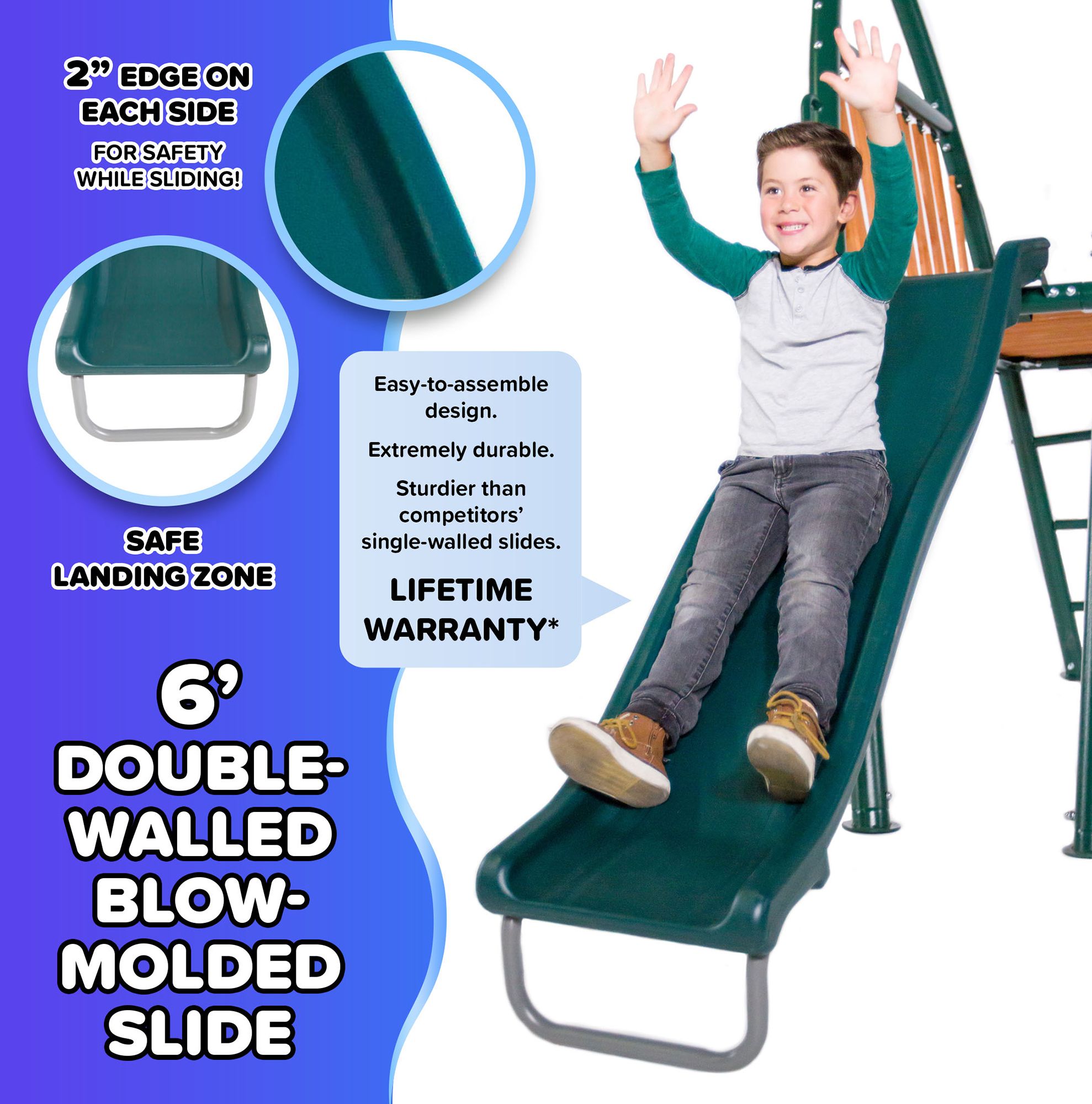 Sportspower Alta Oaks Metal Swing Set product image