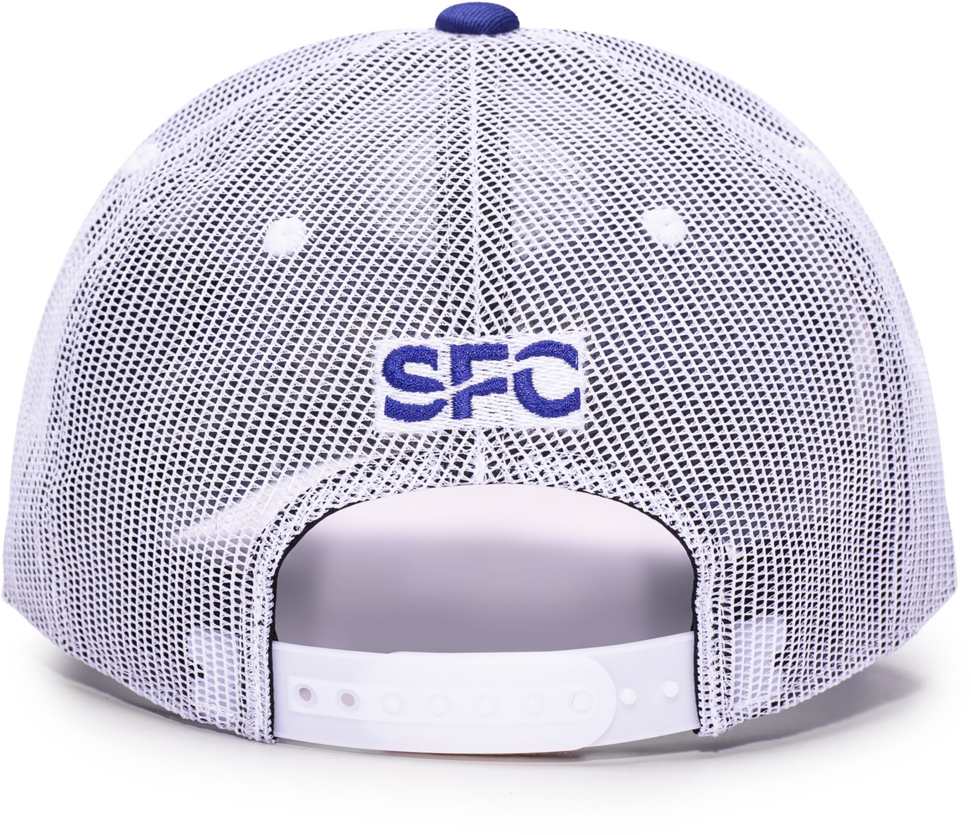 Fan Ink Men's Seattle Sounders Blue Logo Adjustable Trucker Hat product image