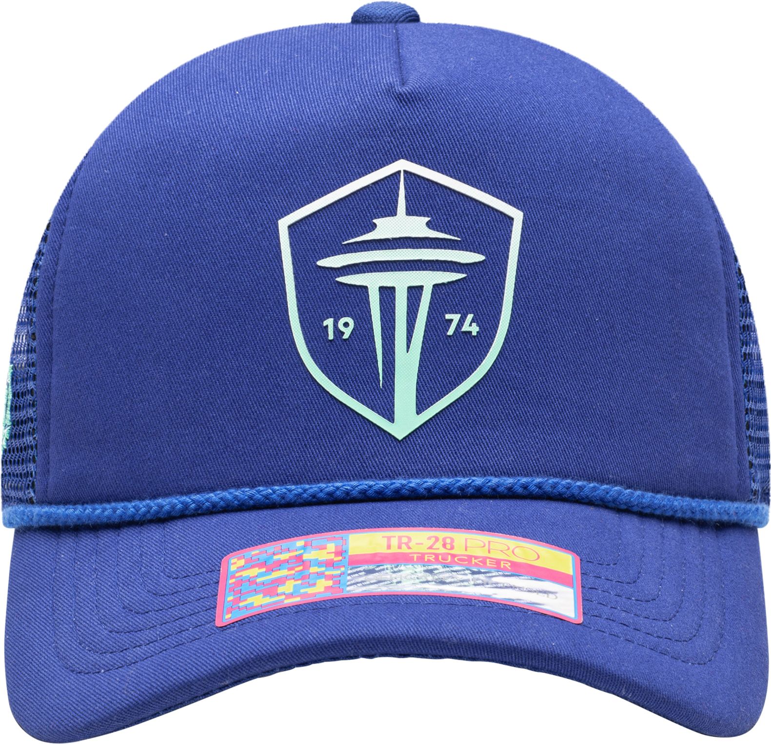 Fan Ink Adult Seattle Sounders Atmosphere Blue Trucker Hat product image