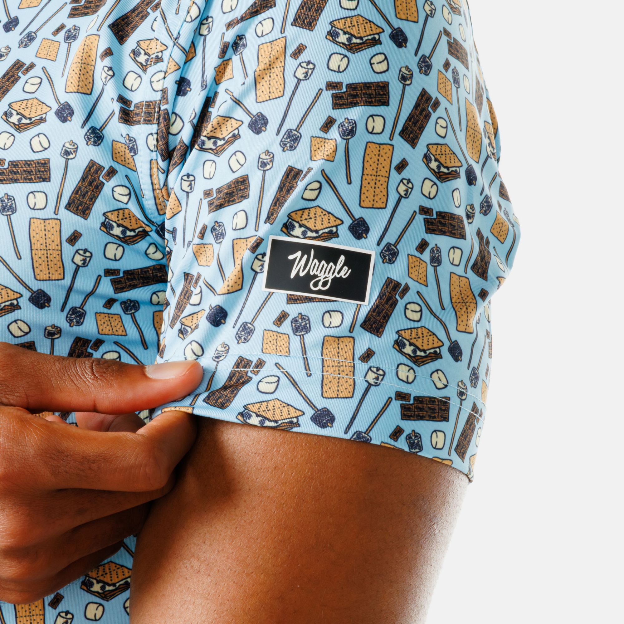 Waggle Men's Want S'more Golf Polo product image