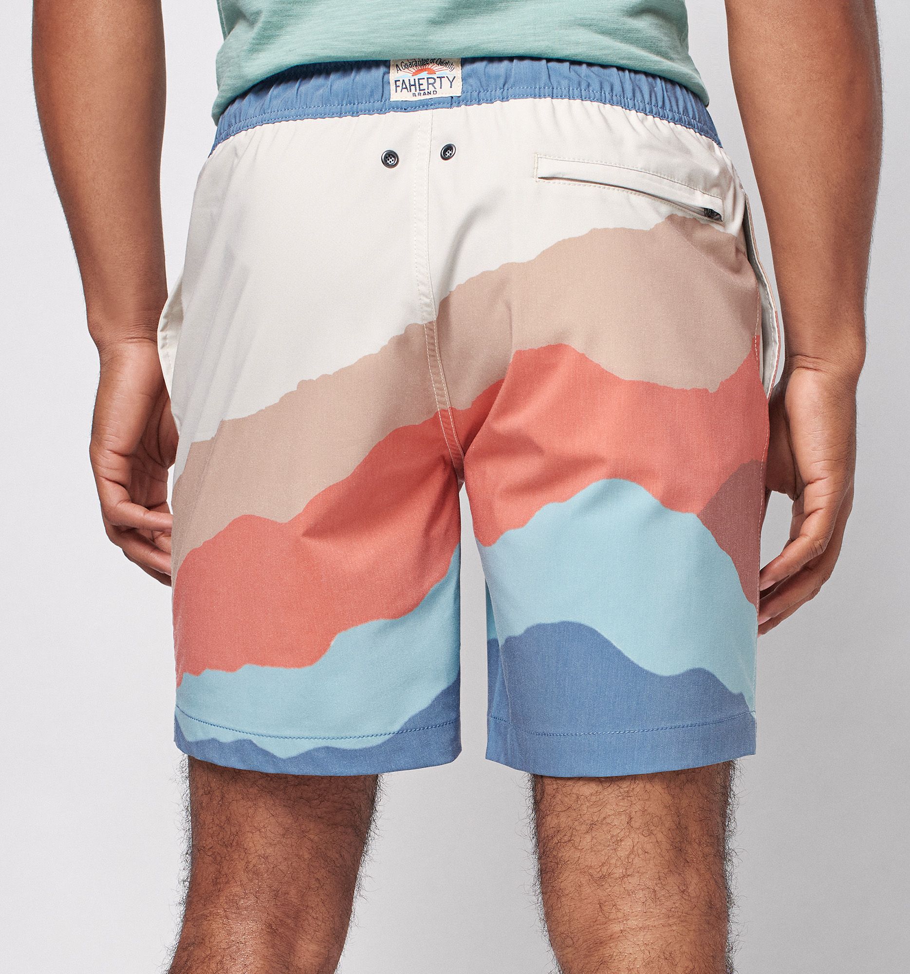 Faherty Men's Scenic Swim Trunks product image