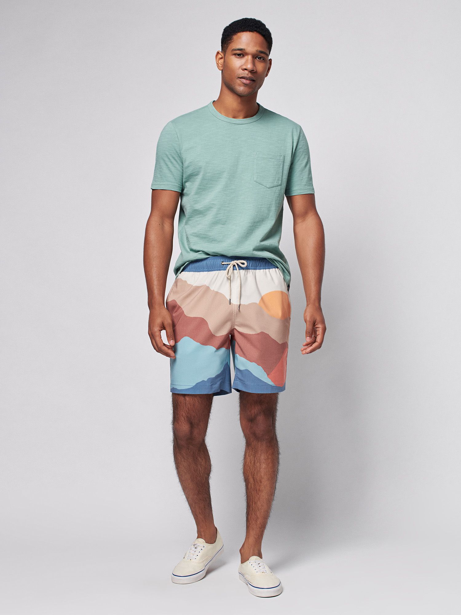 Faherty Men's Scenic Swim Trunks product image