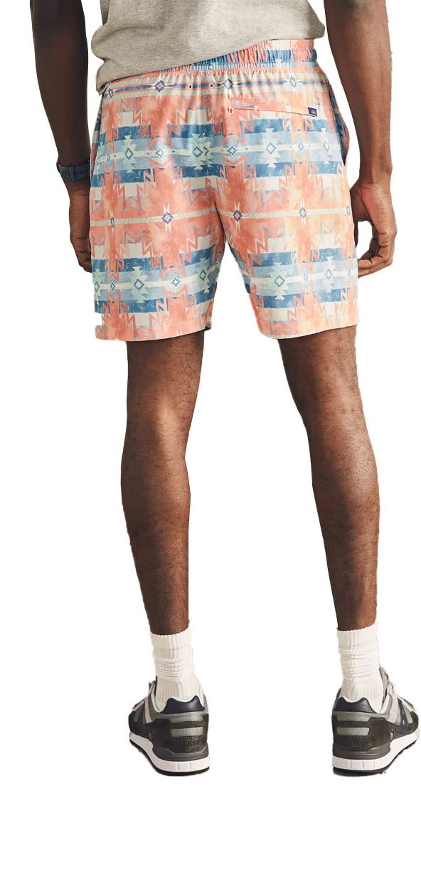 Faherty Men's Doug Good Feather Shorelite Trunks product image