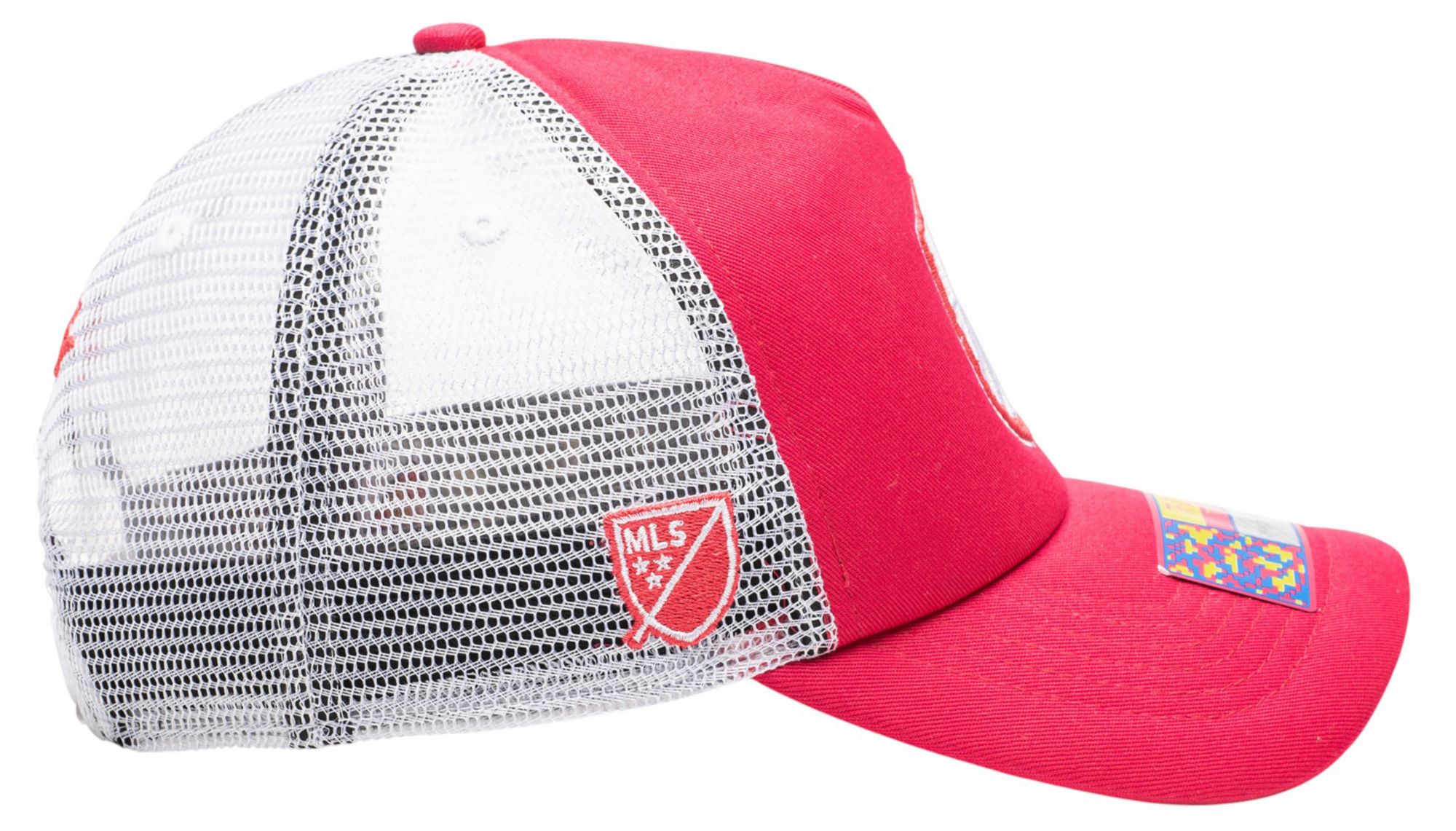 Fan Ink Men's St. Louis FC Red Logo Adjustable Trucker Hat product image