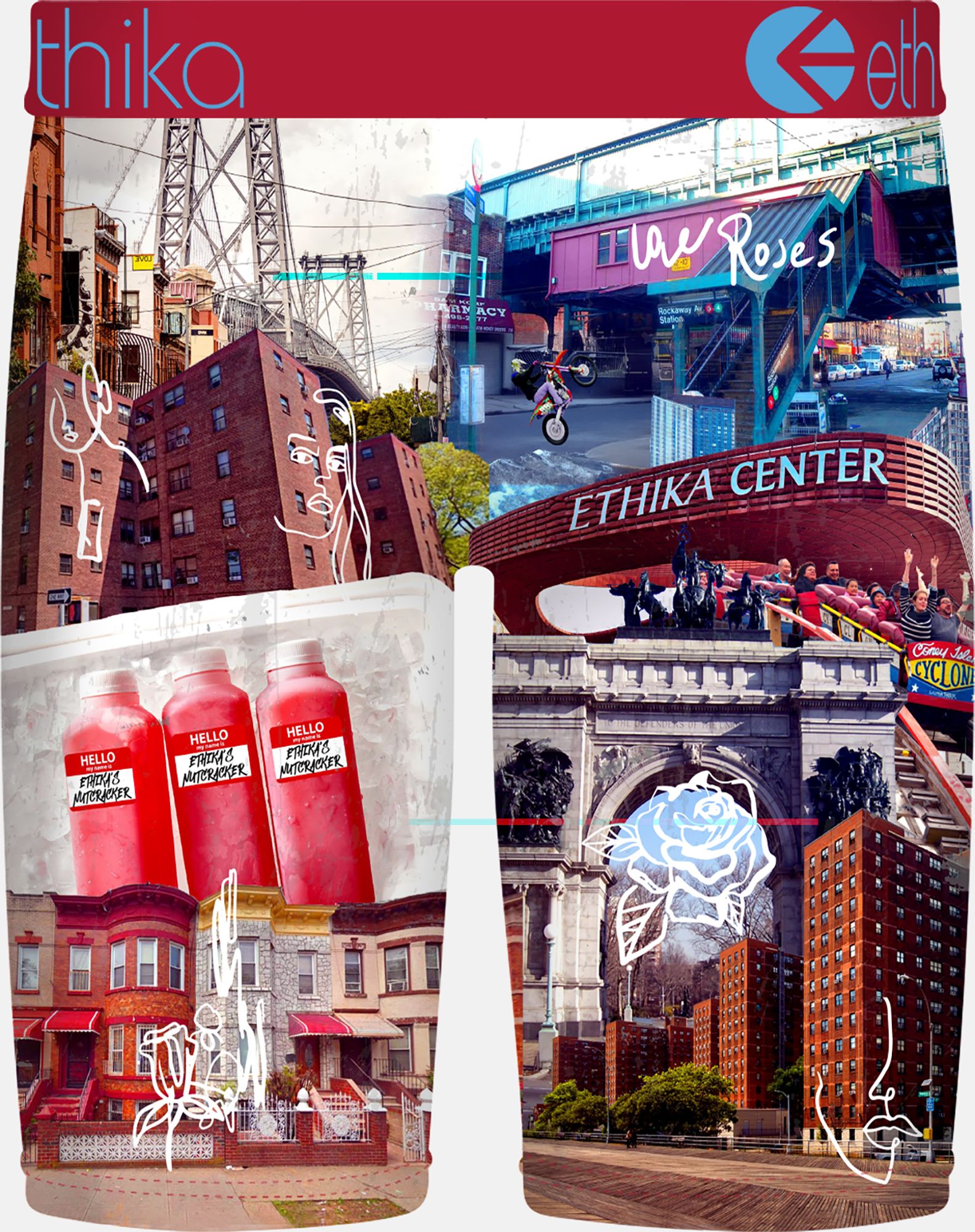Ethika Men's Brooklyn's Finest Boxer Briefs product image