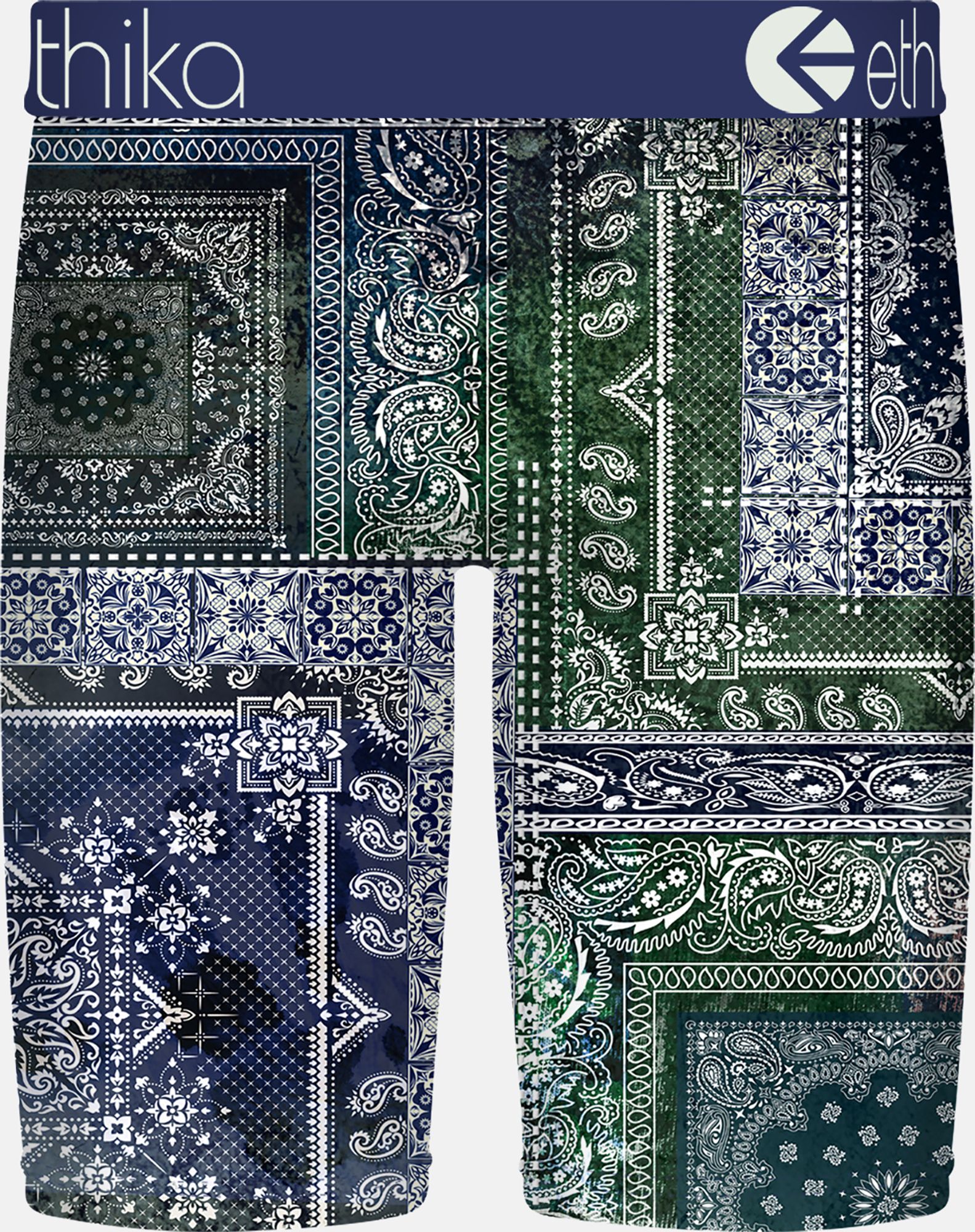 Ethika Men's Indigo Bloom Kapital Boxer Briefs product image