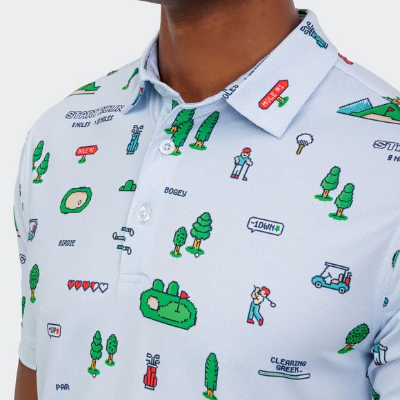 Waggle Men's Gamer Golf Polo product image