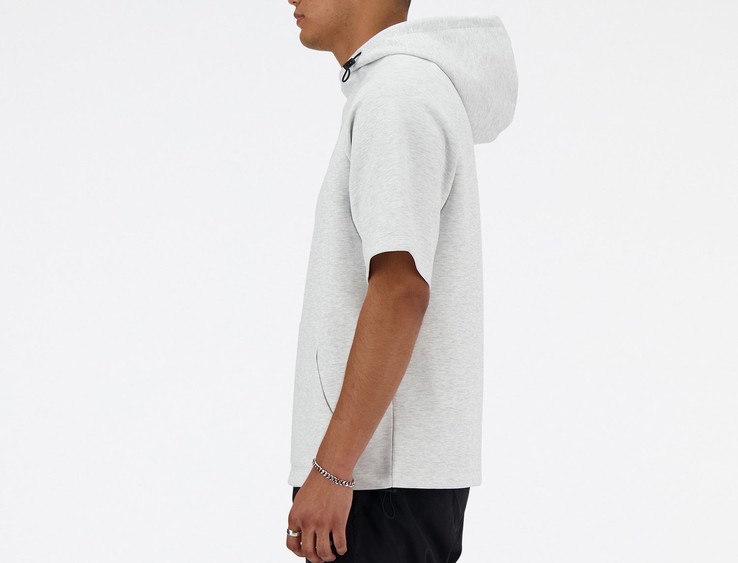 New Balance Men's Athletics BP Fleece Short Sleeve Hoodie product image