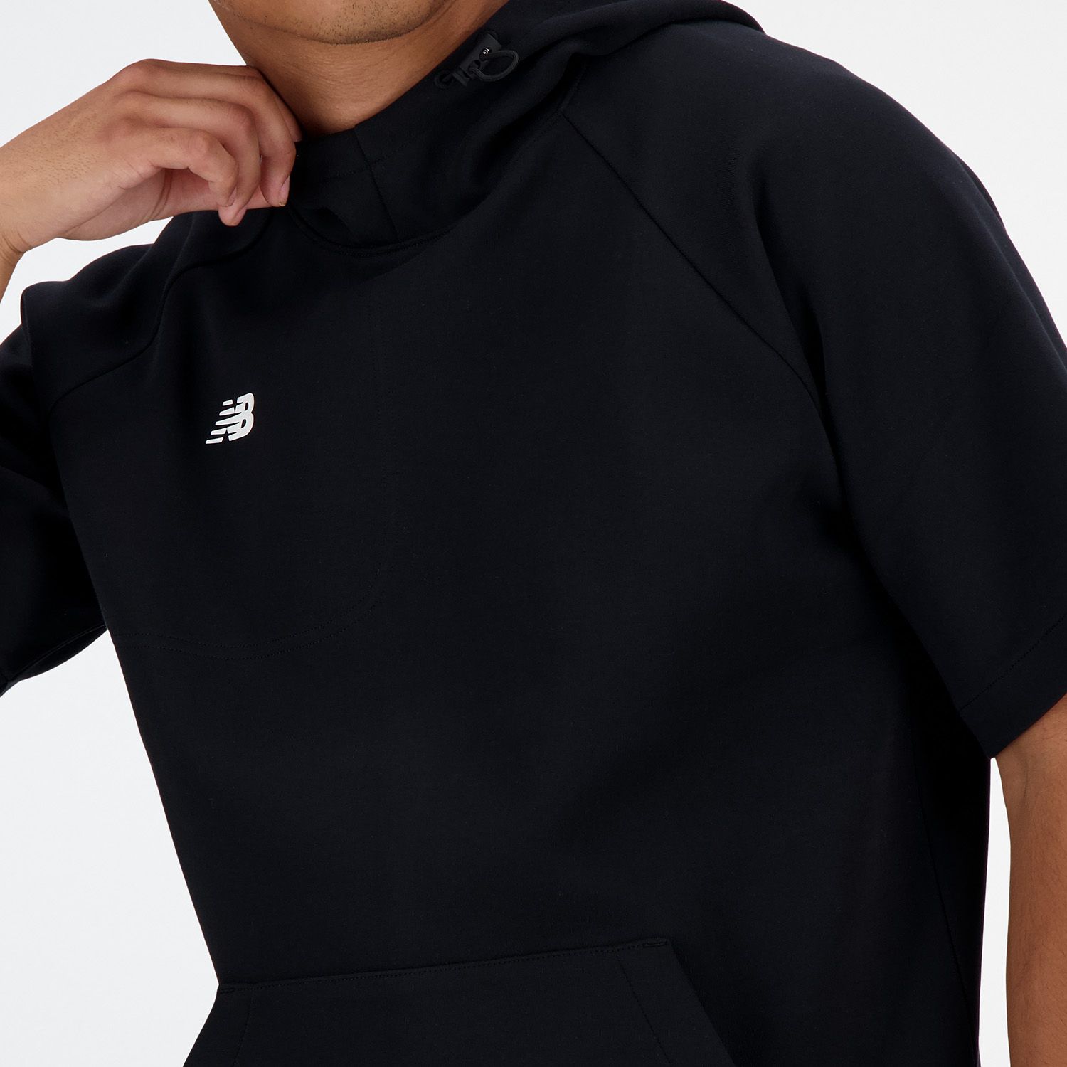 New Balance Men's Athletics BP Fleece Short Sleeve Hoodie product image