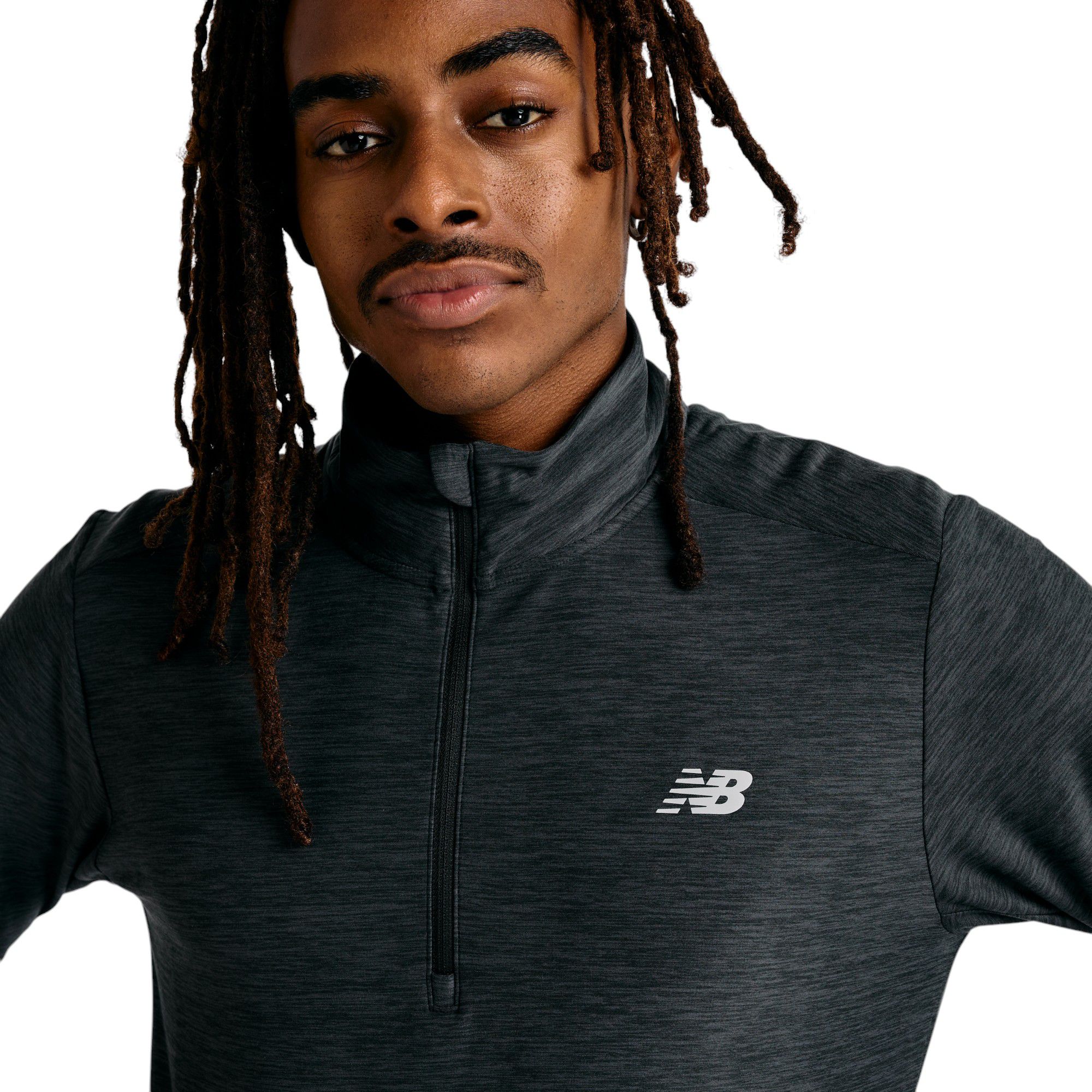 New Balance Men's Space Dye 1/4 Zip Shirt product image