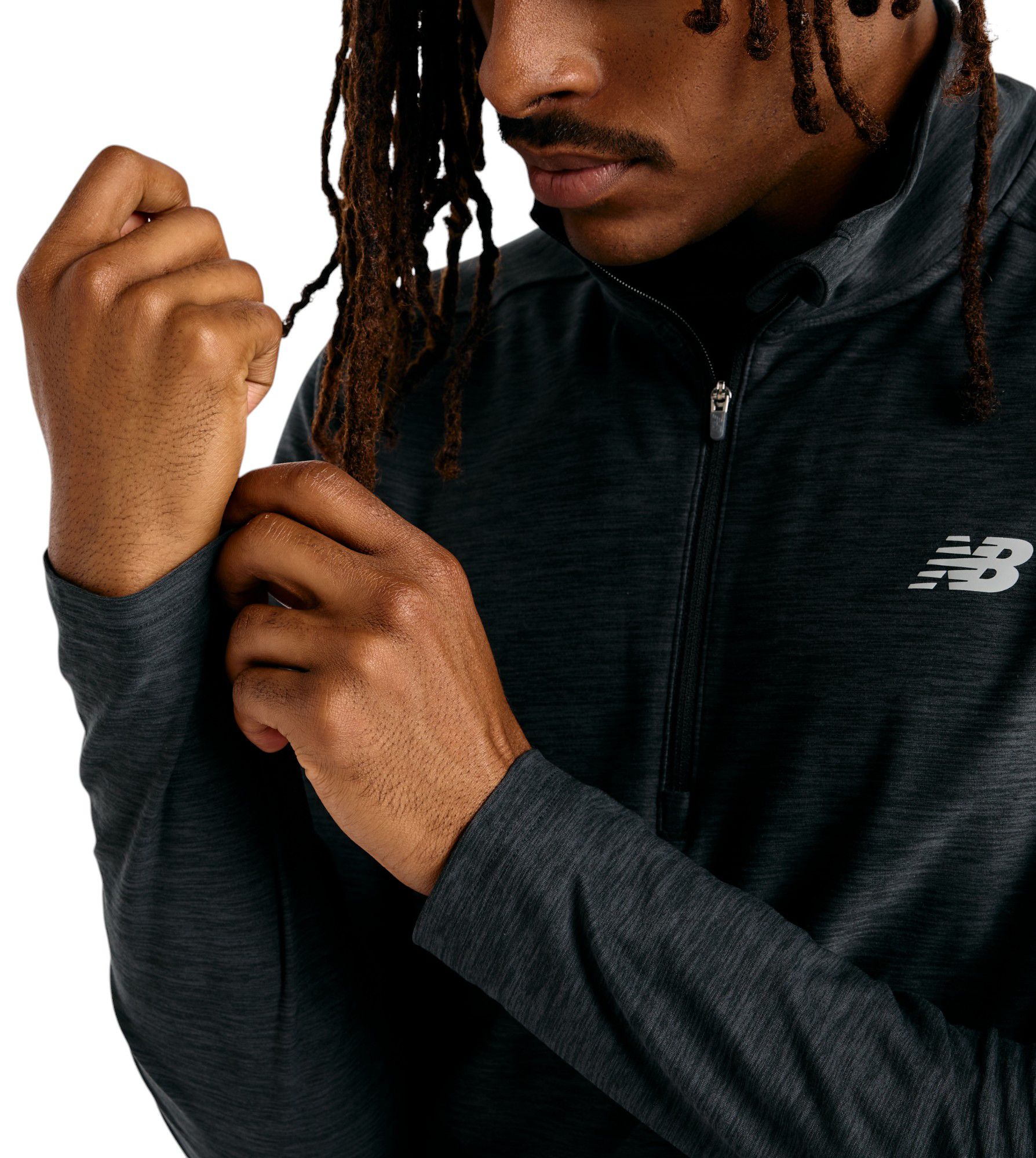 New Balance Men's Space Dye 1/4 Zip Shirt product image