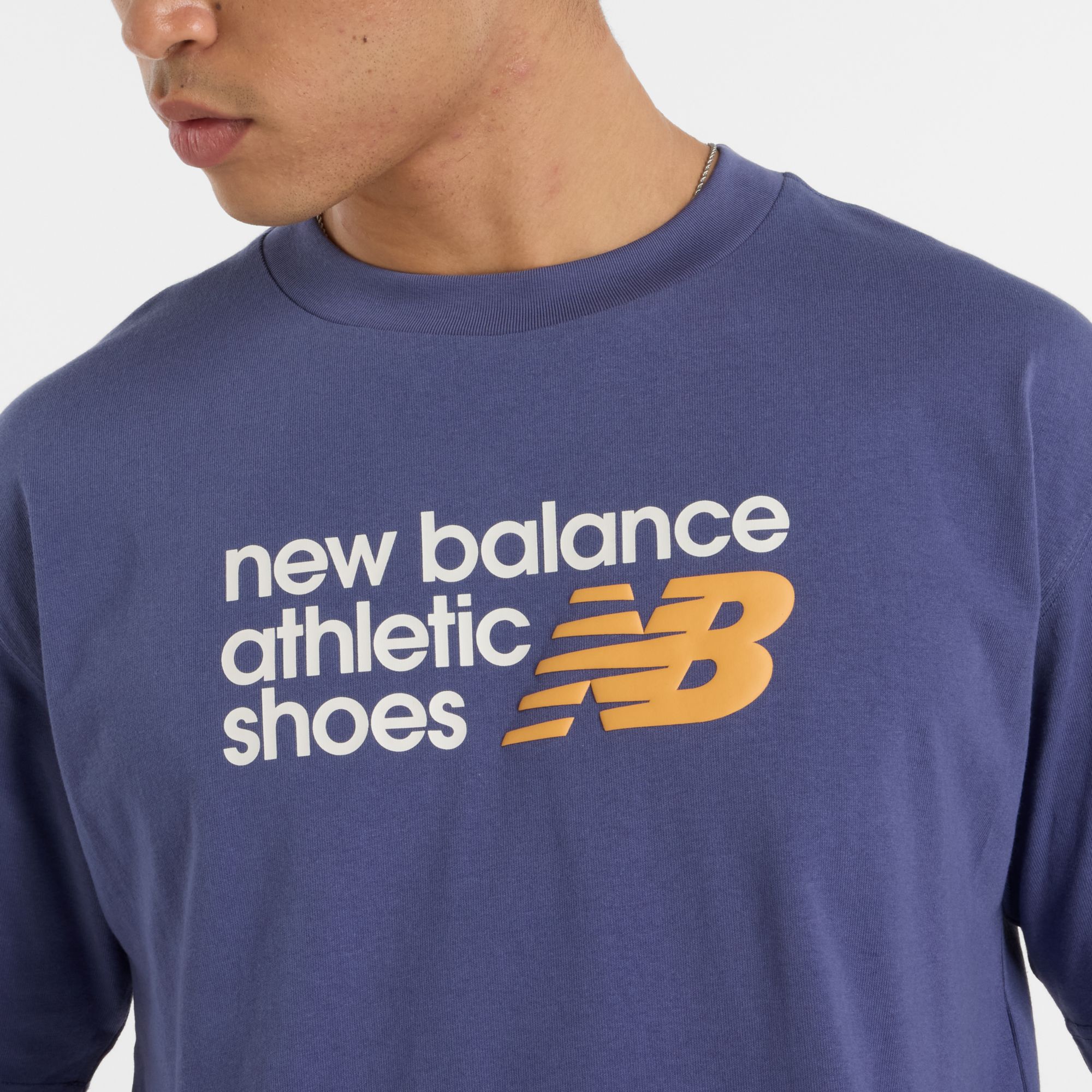 New Balance Men's Athletics Premium Chest Logo Graphic T-Shirt product image