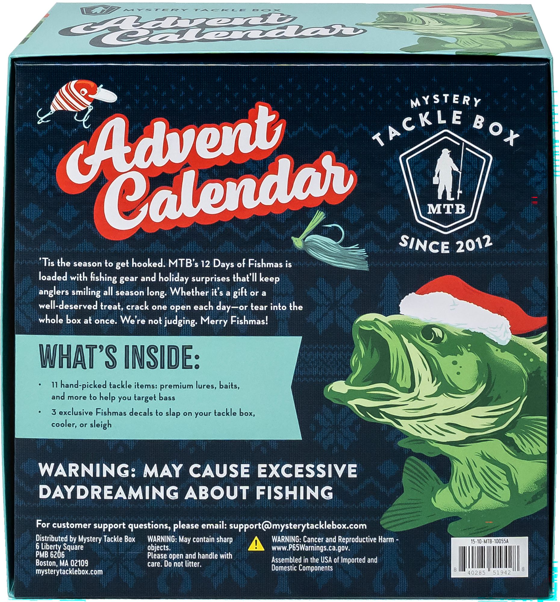 Mystery Tackle Box 12 Days of Fishmas Advent Calendar product image