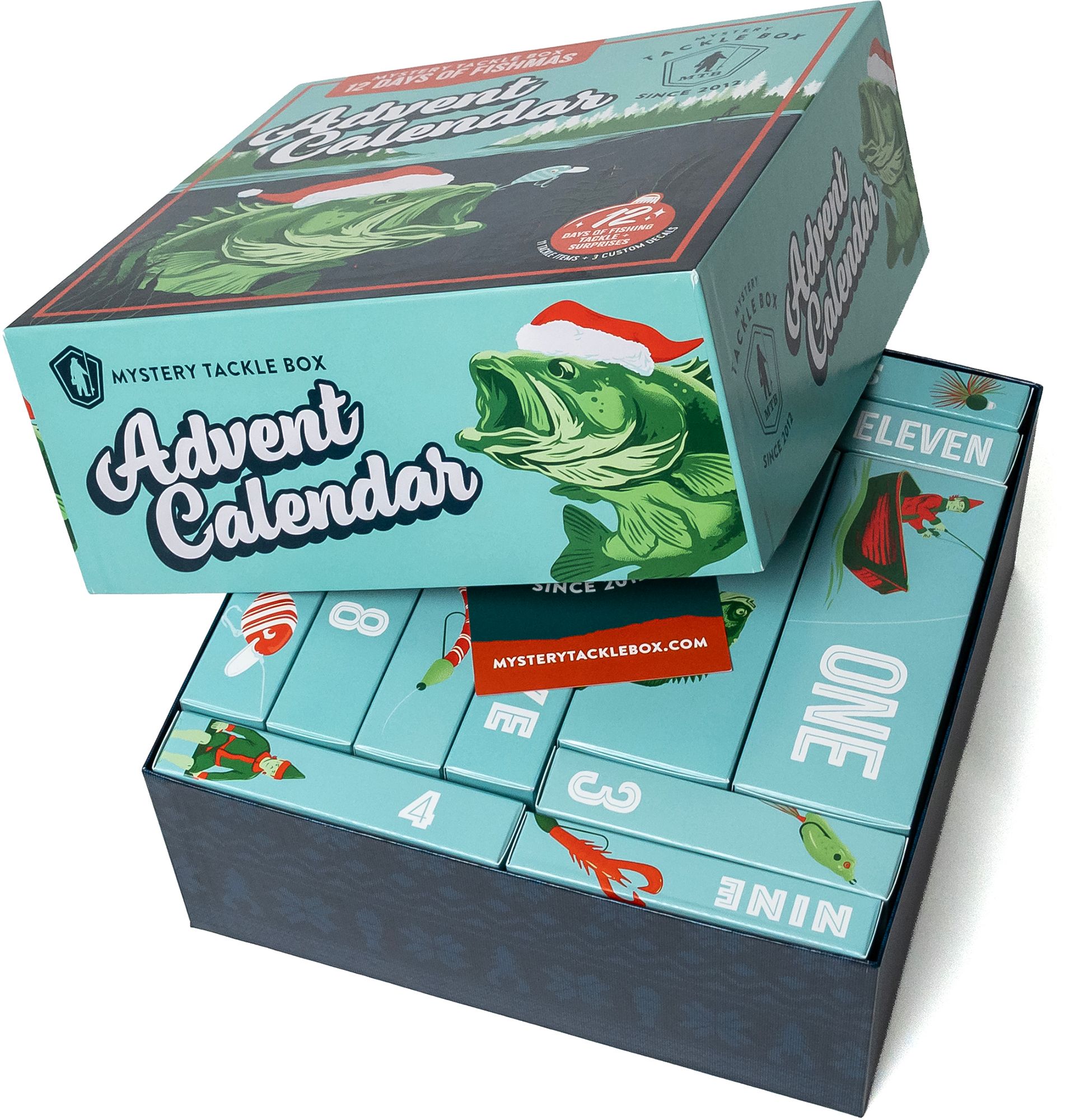 Mystery Tackle Box 12 Days of Fishmas Advent Calendar product image