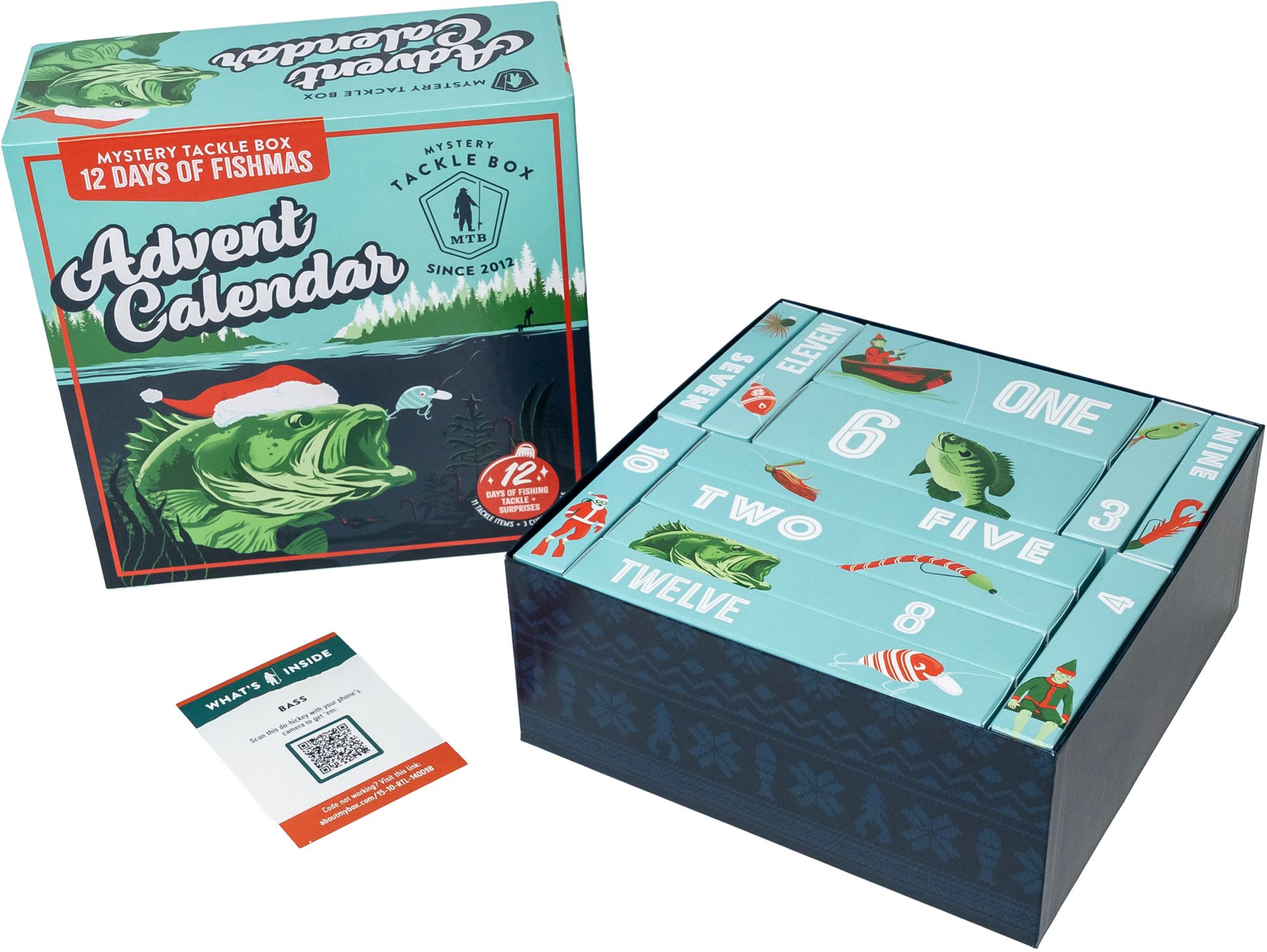 Mystery Tackle Box 12 Days of Fishmas Advent Calendar product image