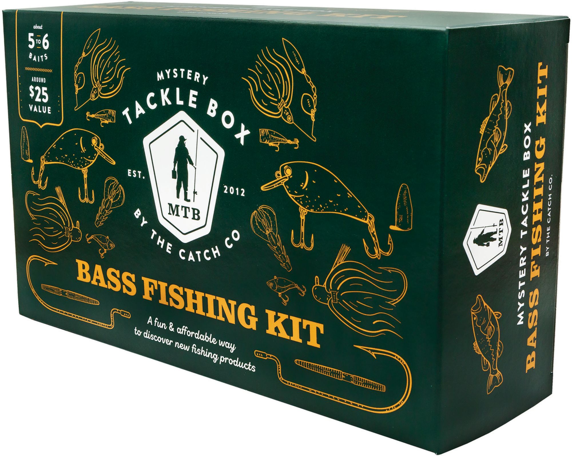 Mystery Tackle Box Bass Fishing Kit – Lead Free product image