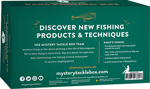 Mystery Tackle Box Bass Fishing Kit NEW SEALED #296